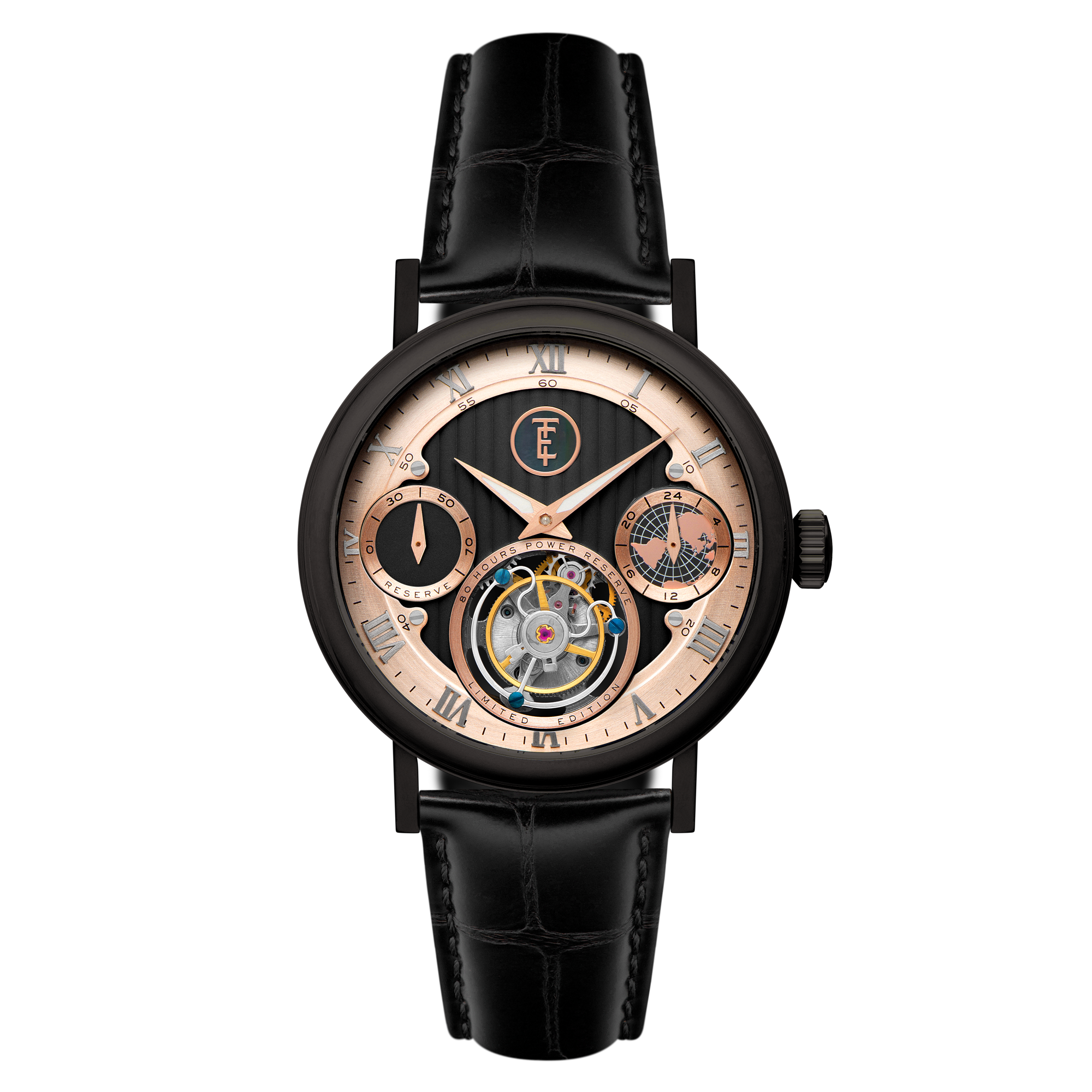 THOMAS EARNSHAW Thomas Earnshaw Celestial Halley Tourbillon Limited Edition Men's Watch ES-8262-0E