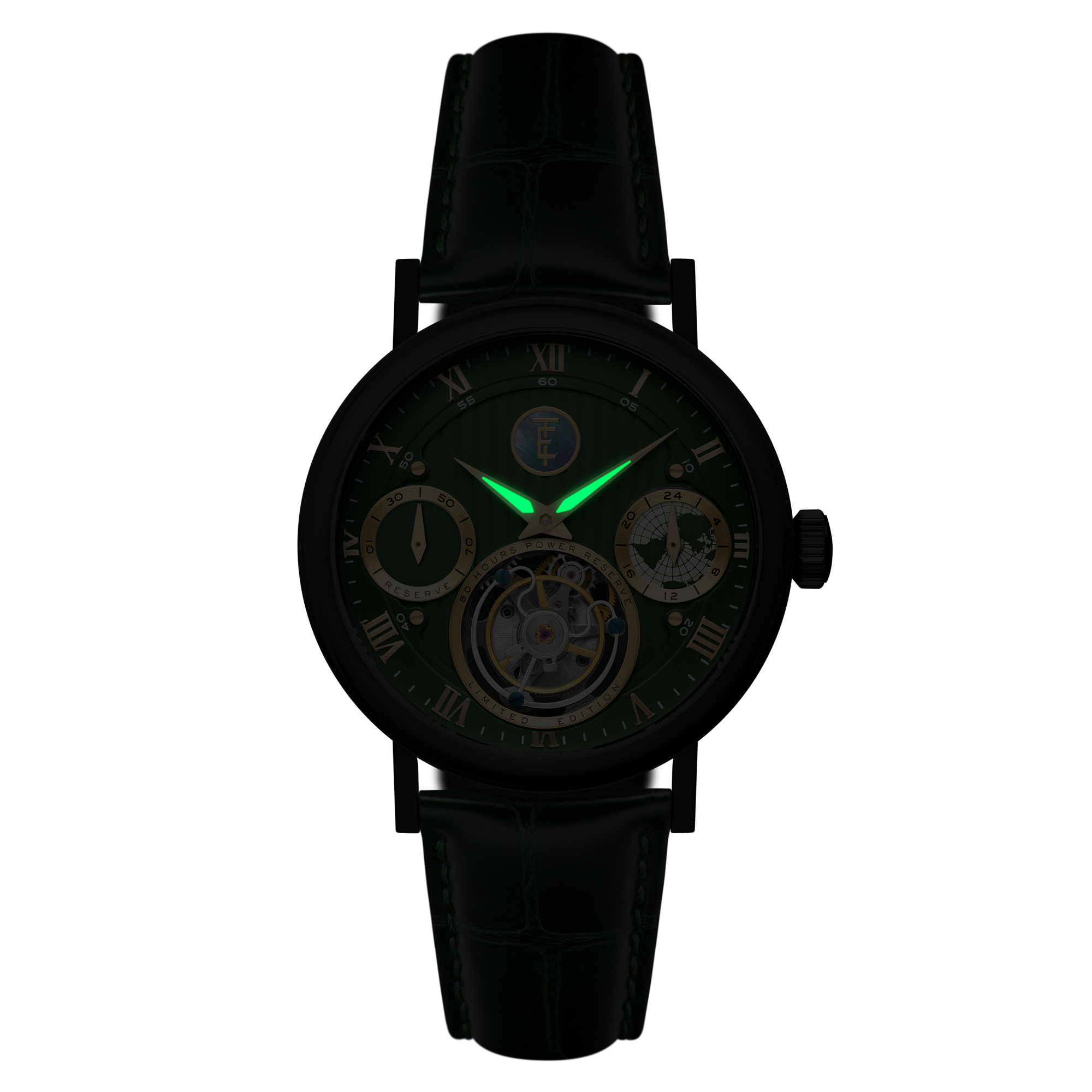 THOMAS EARNSHAW Thomas Earnshaw Celestial Halley Tourbillon Limited Edition Men's Watch ES-8262-0F