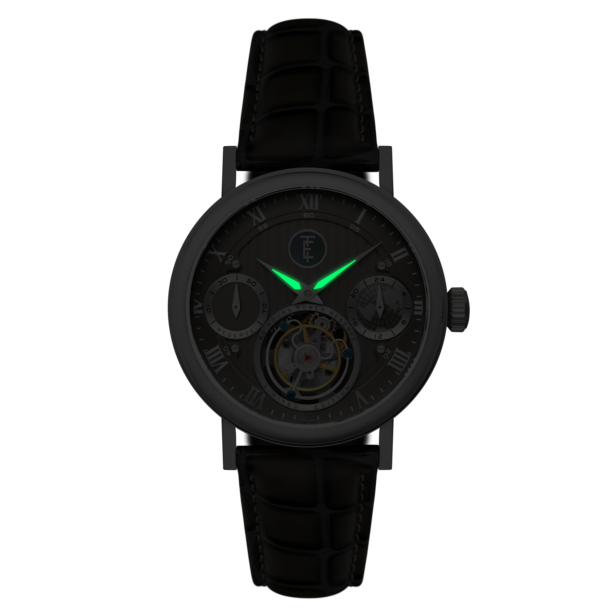 THOMAS EARNSHAW Thomas Earnshaw Celestial Halley Tourbillon Limited Edition Men's Watch ES-8262-0G