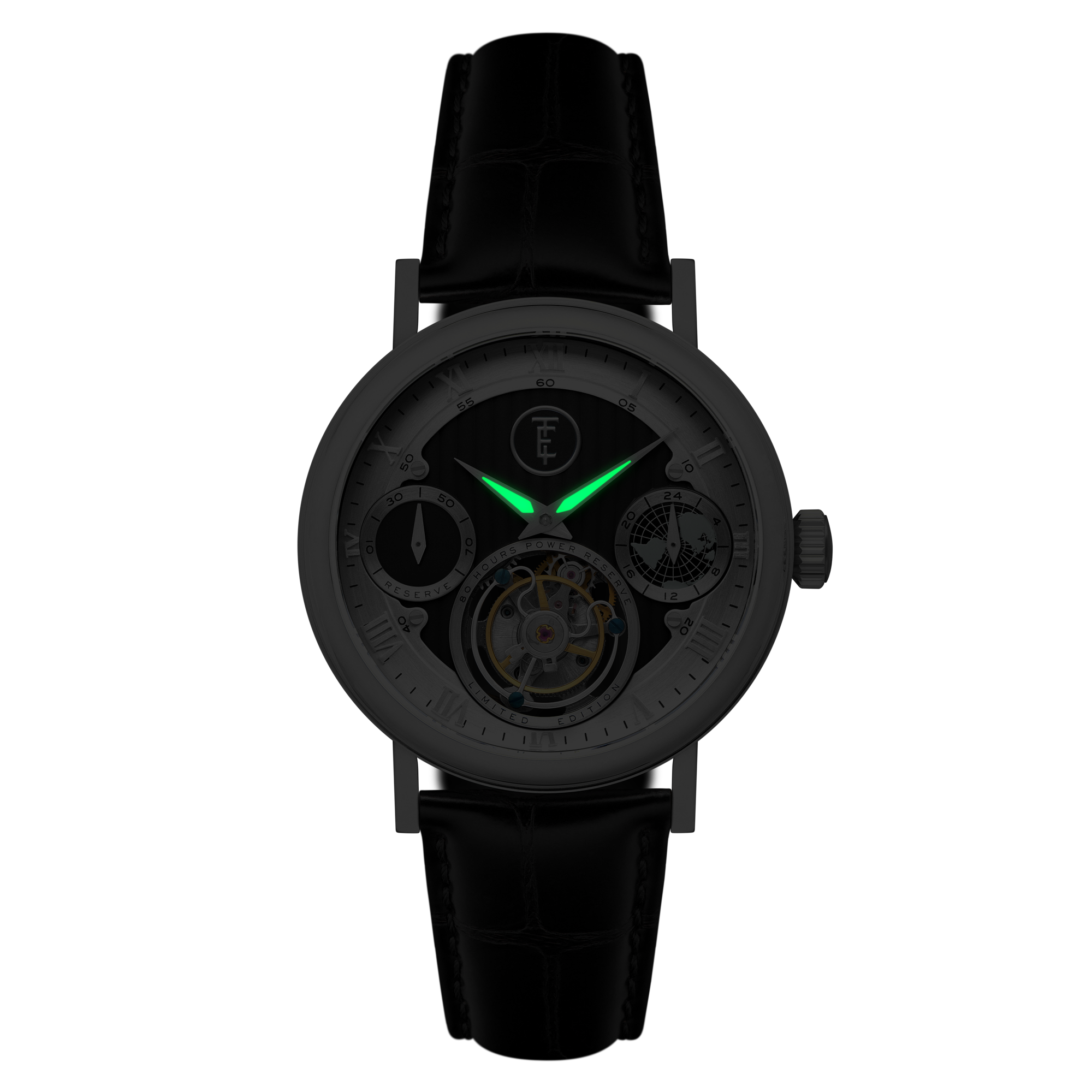 THOMAS EARNSHAW Thomas Earnshaw Celestial Halley Tourbillon Limited Edition Men's Watch ES-8262-0H