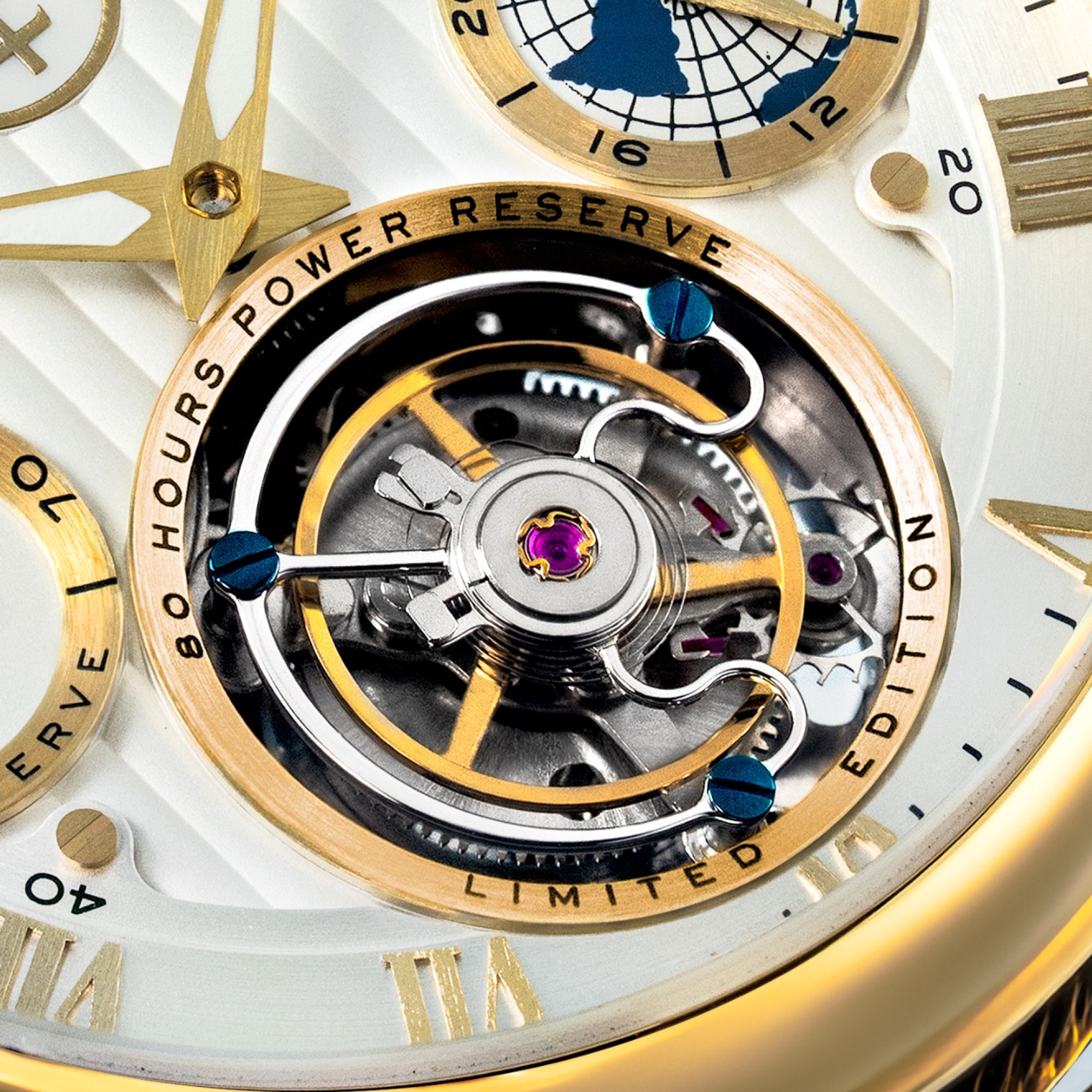 THOMAS EARNSHAW Thomas Earnshaw Celestial Halley Tourbillon Limited Edition Men's Watch ES-8262-0J