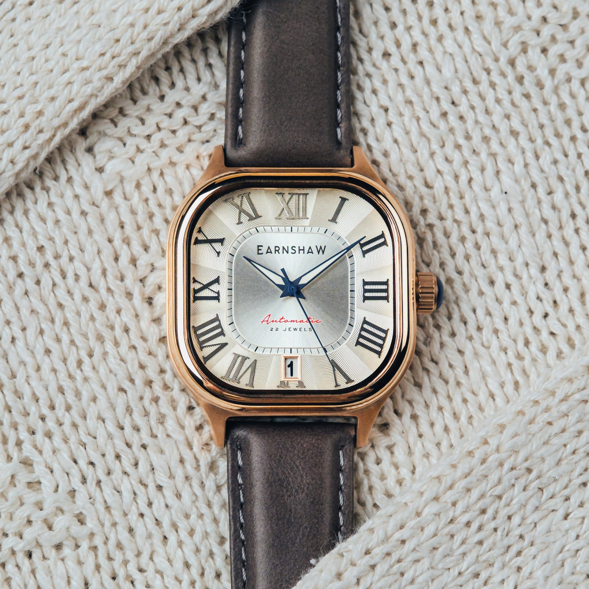 THOMAS EARNSHAW Thomas Earnshaw Coussin Automatic Men's Watch ES-8284-02