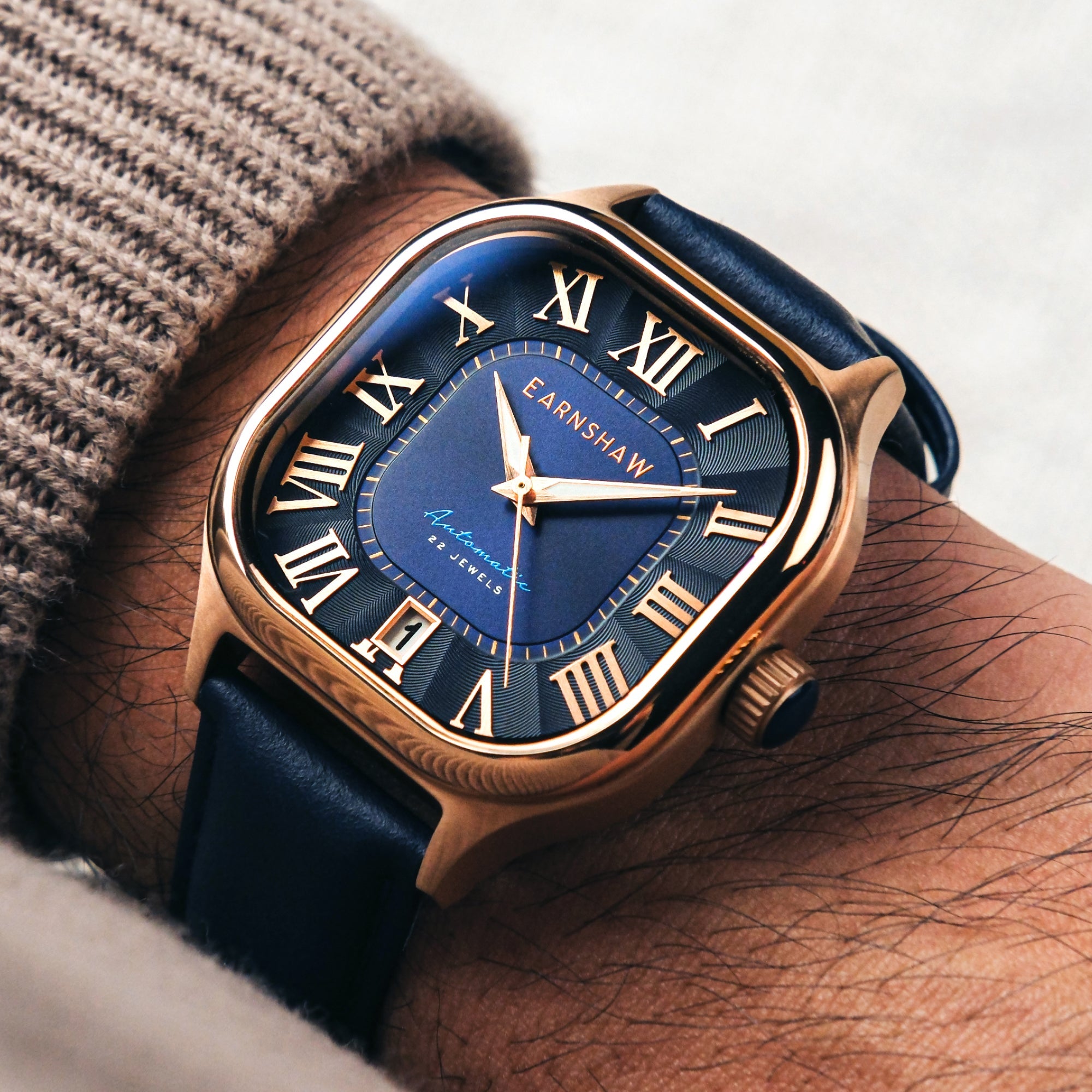 THOMAS EARNSHAW Thomas Earnshaw Coussin Automatic Men's Watch ES-8284-03