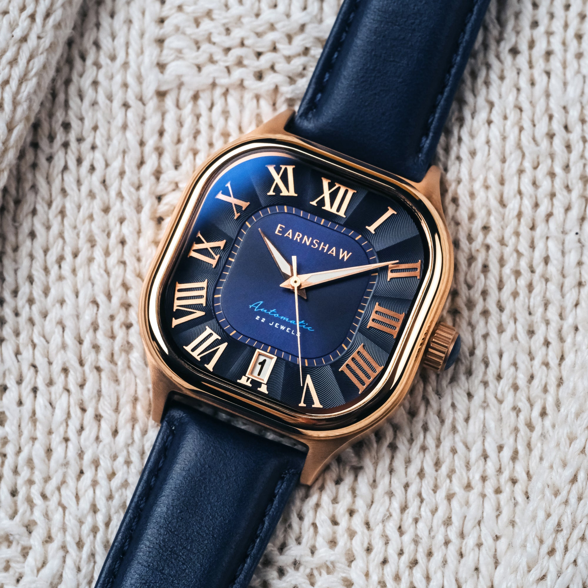 THOMAS EARNSHAW Thomas Earnshaw Coussin Automatic Men's Watch ES-8284-03