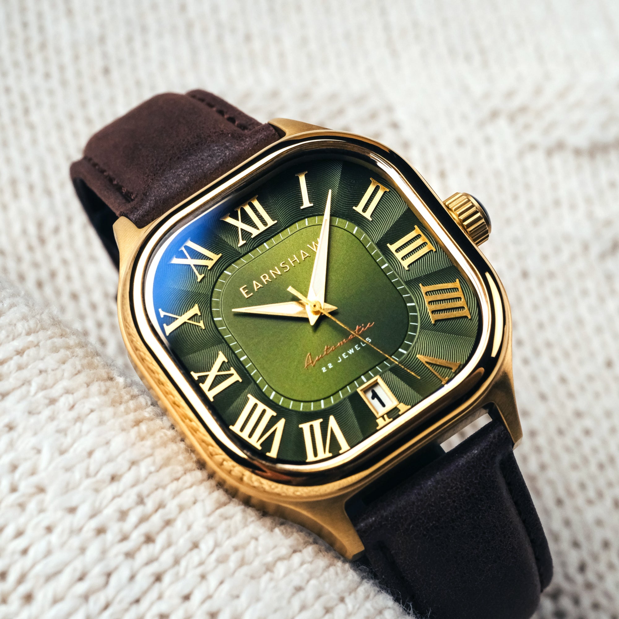 THOMAS EARNSHAW Thomas Earnshaw Coussin Automatic Men's Watch ES-8284-05