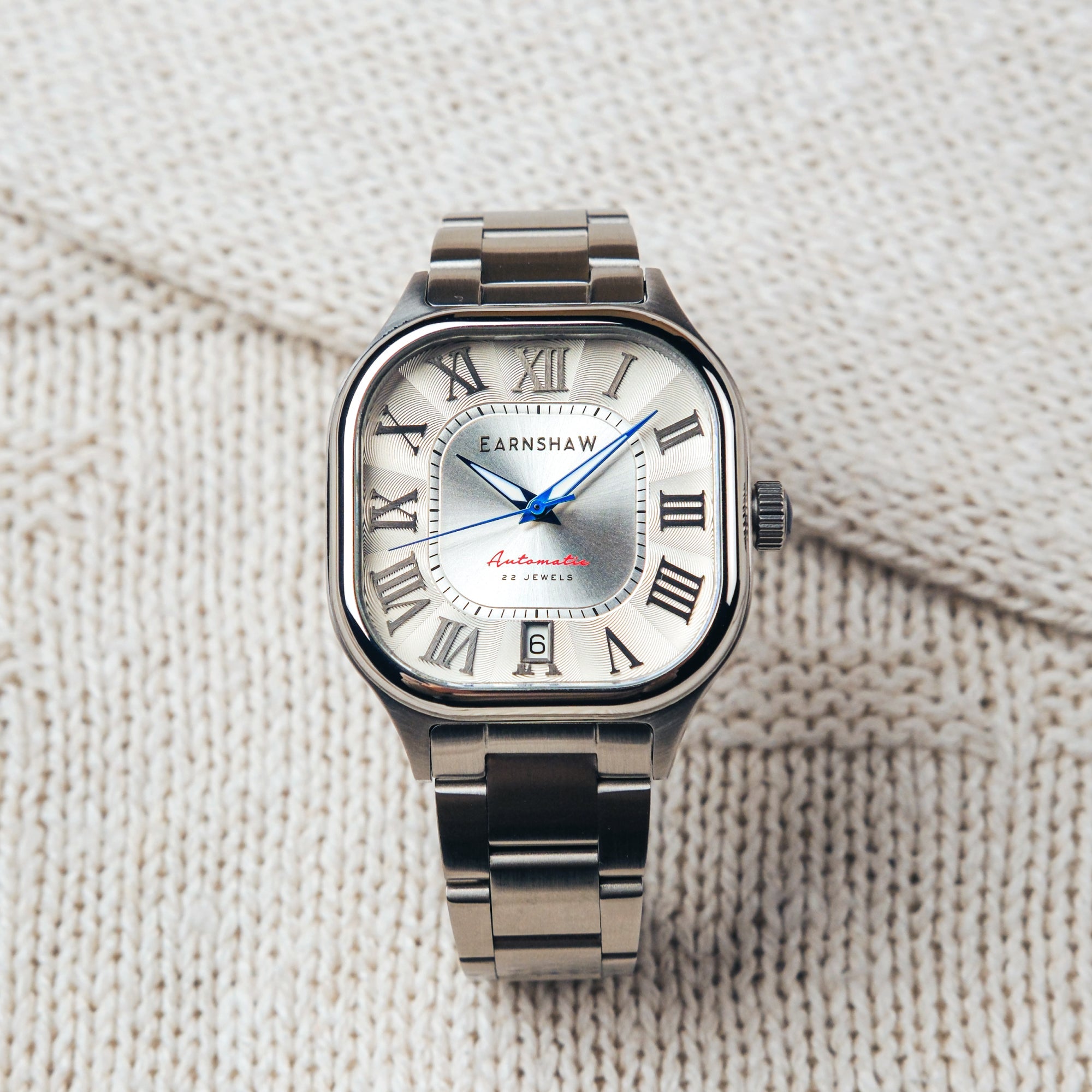 THOMAS EARNSHAW Thomas Earnshaw Coussin Automatic Men's Watch ES-8284-11