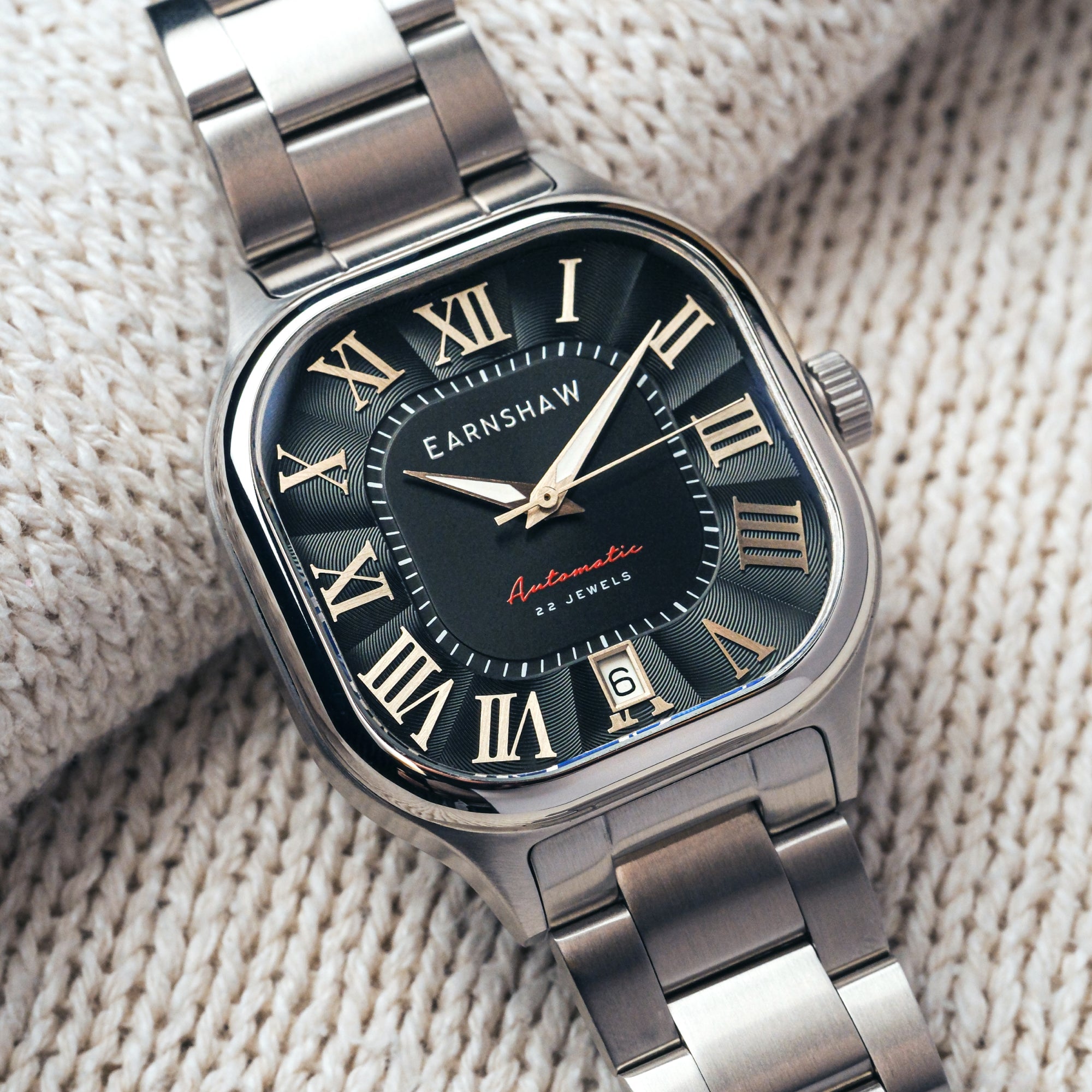 THOMAS EARNSHAW Thomas Earnshaw Coussin Automatic Men's Watch ES-8284-33