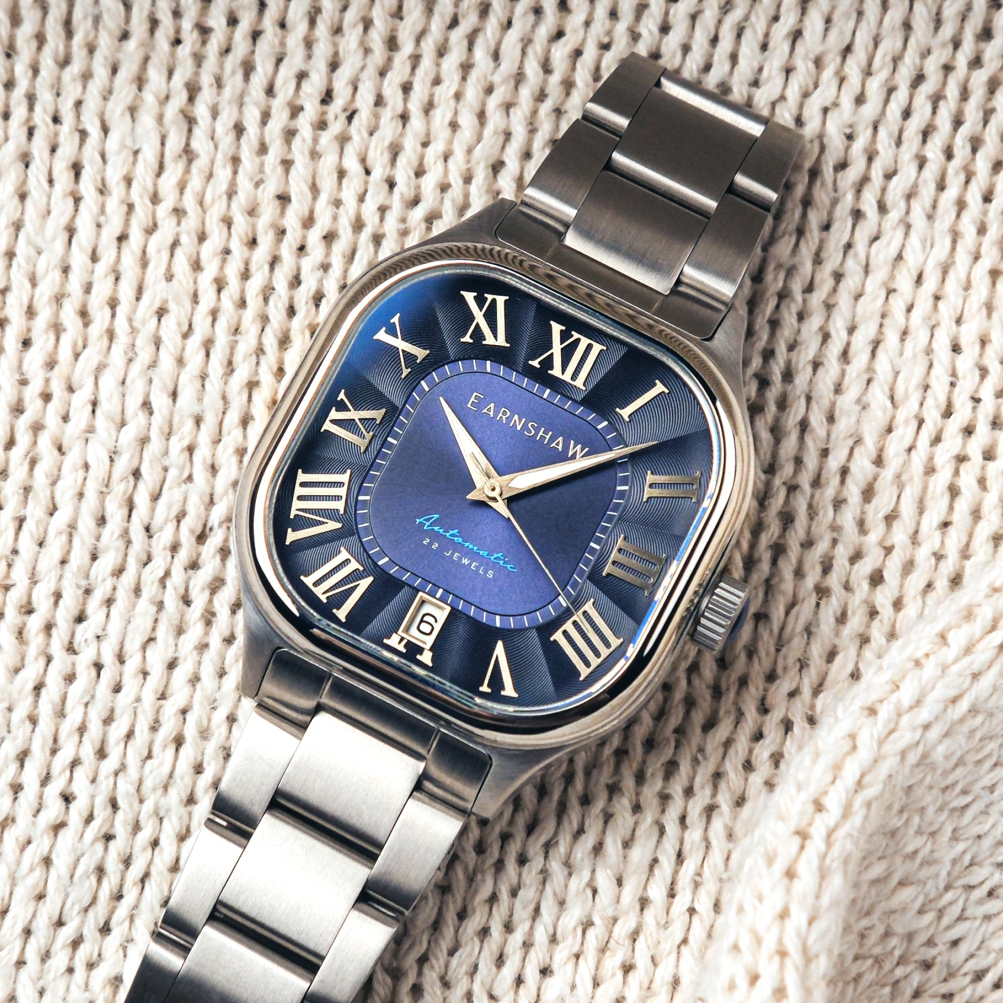 THOMAS EARNSHAW Thomas Earnshaw Coussin Automatic Men's Watch ES-8284-22