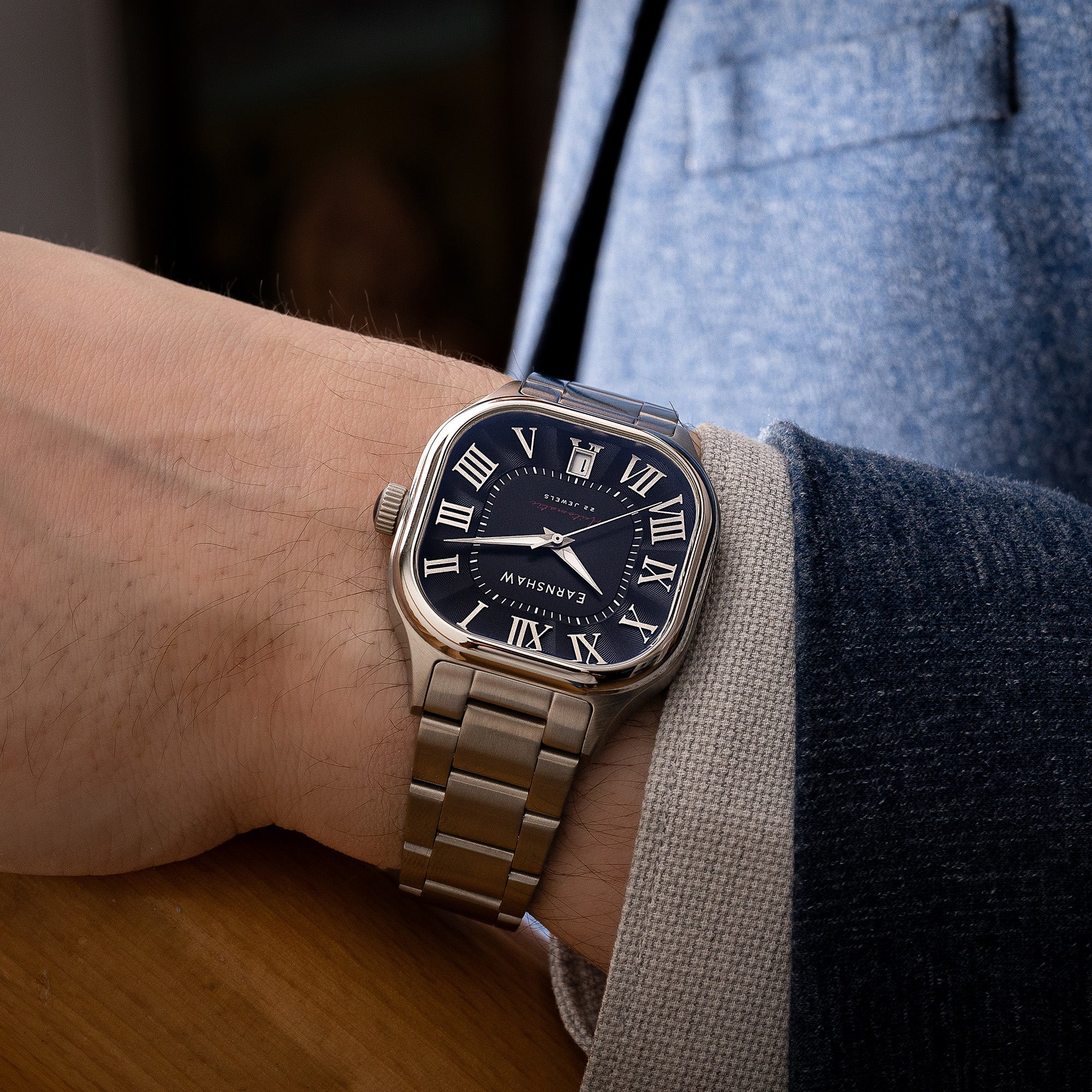 THOMAS EARNSHAW Thomas Earnshaw Coussin Automatic Men's Watch ES-8284-33