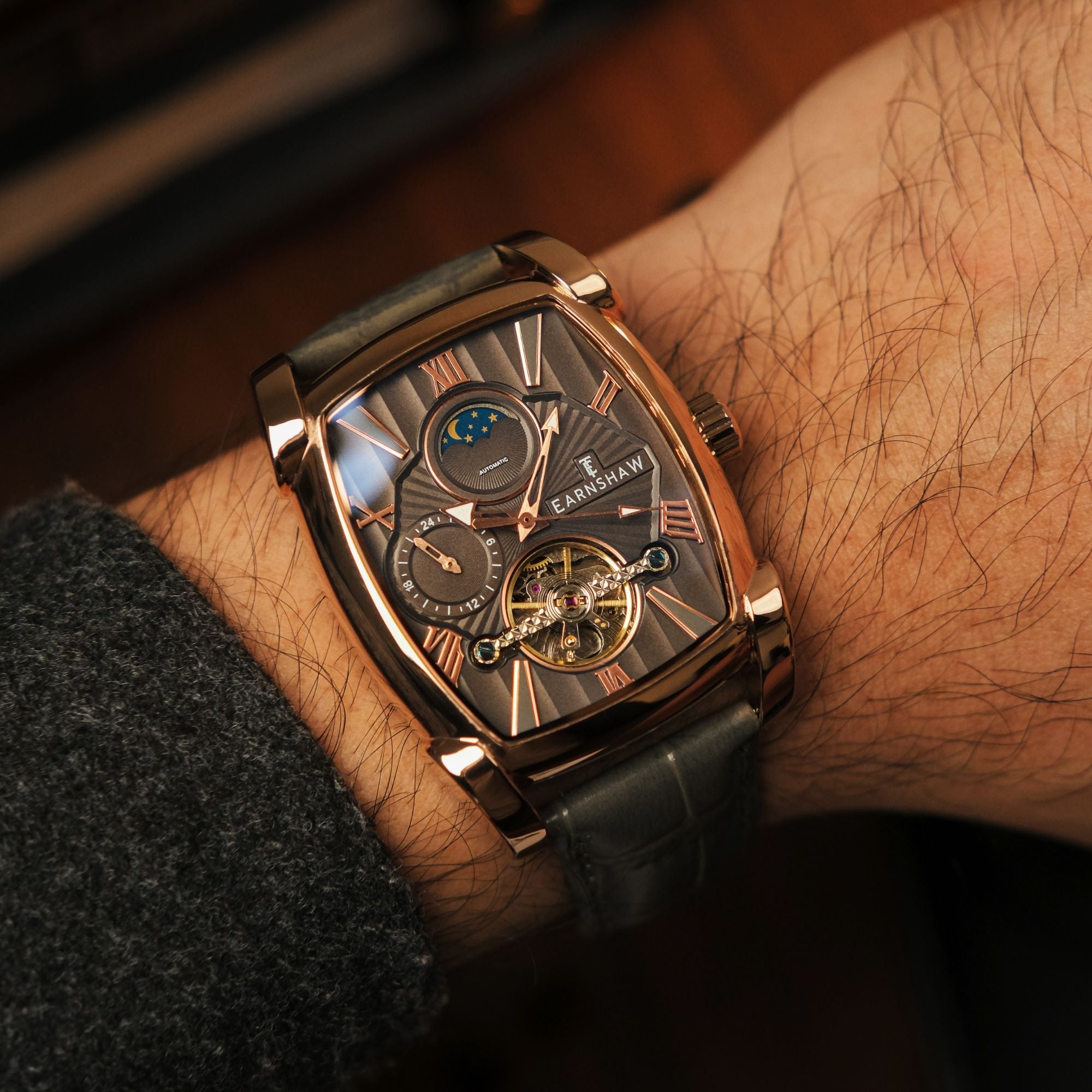 THOMAS EARNSHAW Thomas Earnshaw Heritage Kensington Multifunction Automatic Men's Watch ES-8296-05