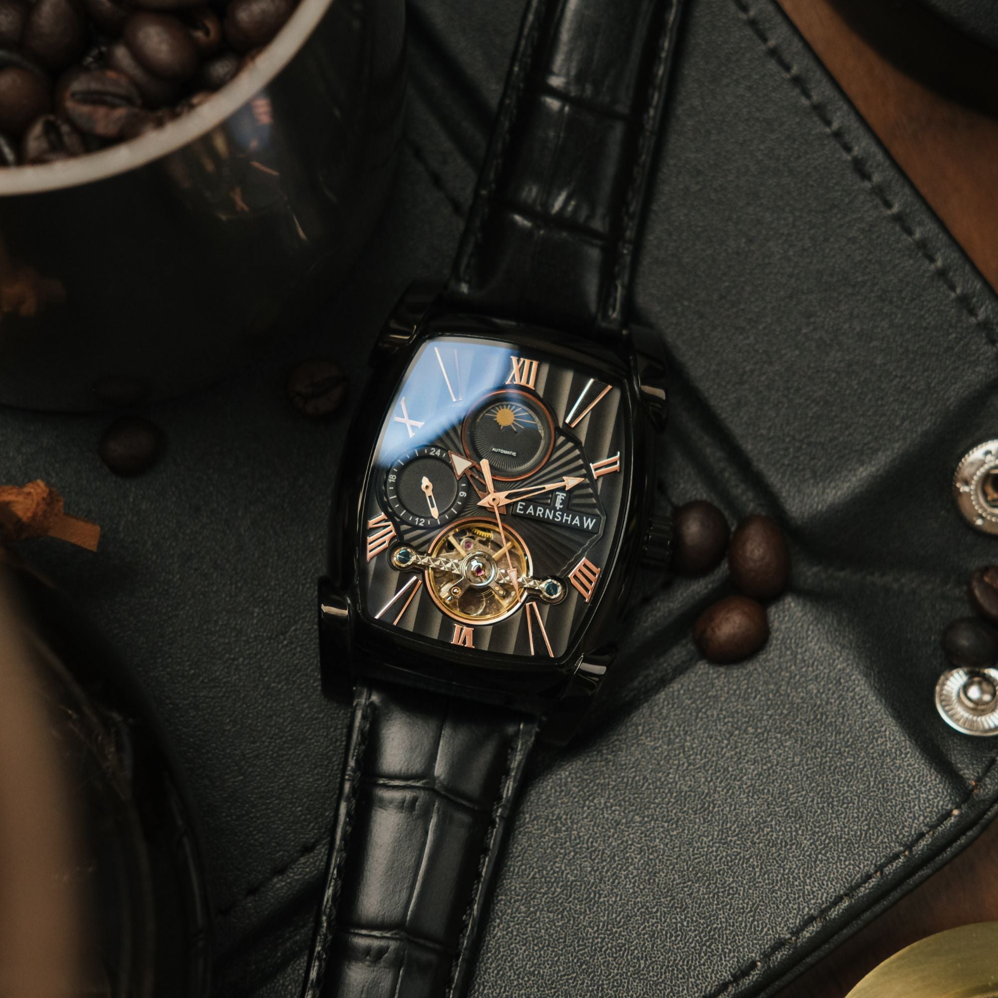 THOMAS EARNSHAW Thomas Earnshaw Heritage Kensington Multifunction Automatic Men's Watch ES-8296-06