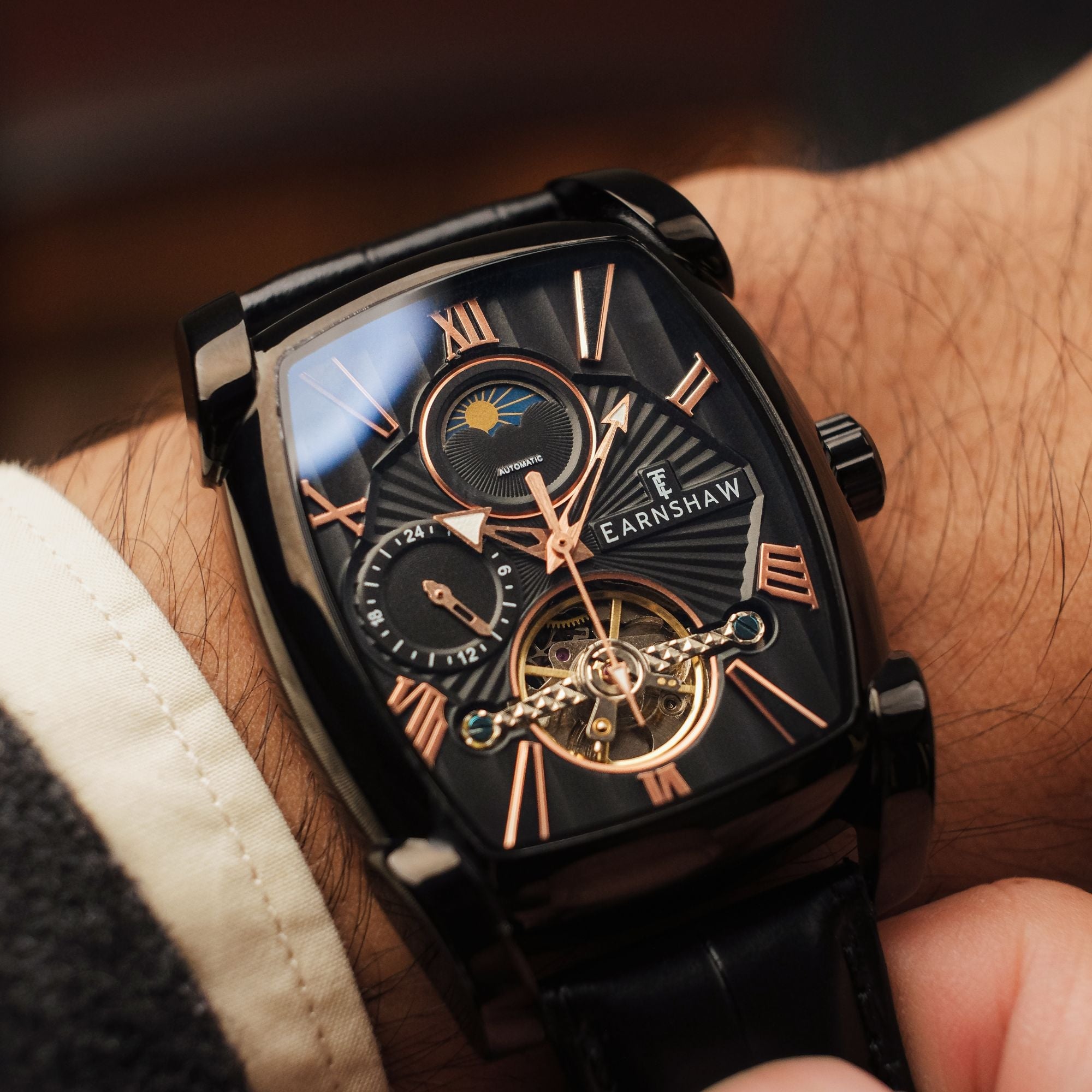 THOMAS EARNSHAW Thomas Earnshaw Heritage Kensington Multifunction Automatic Men's Watch ES-8296-06