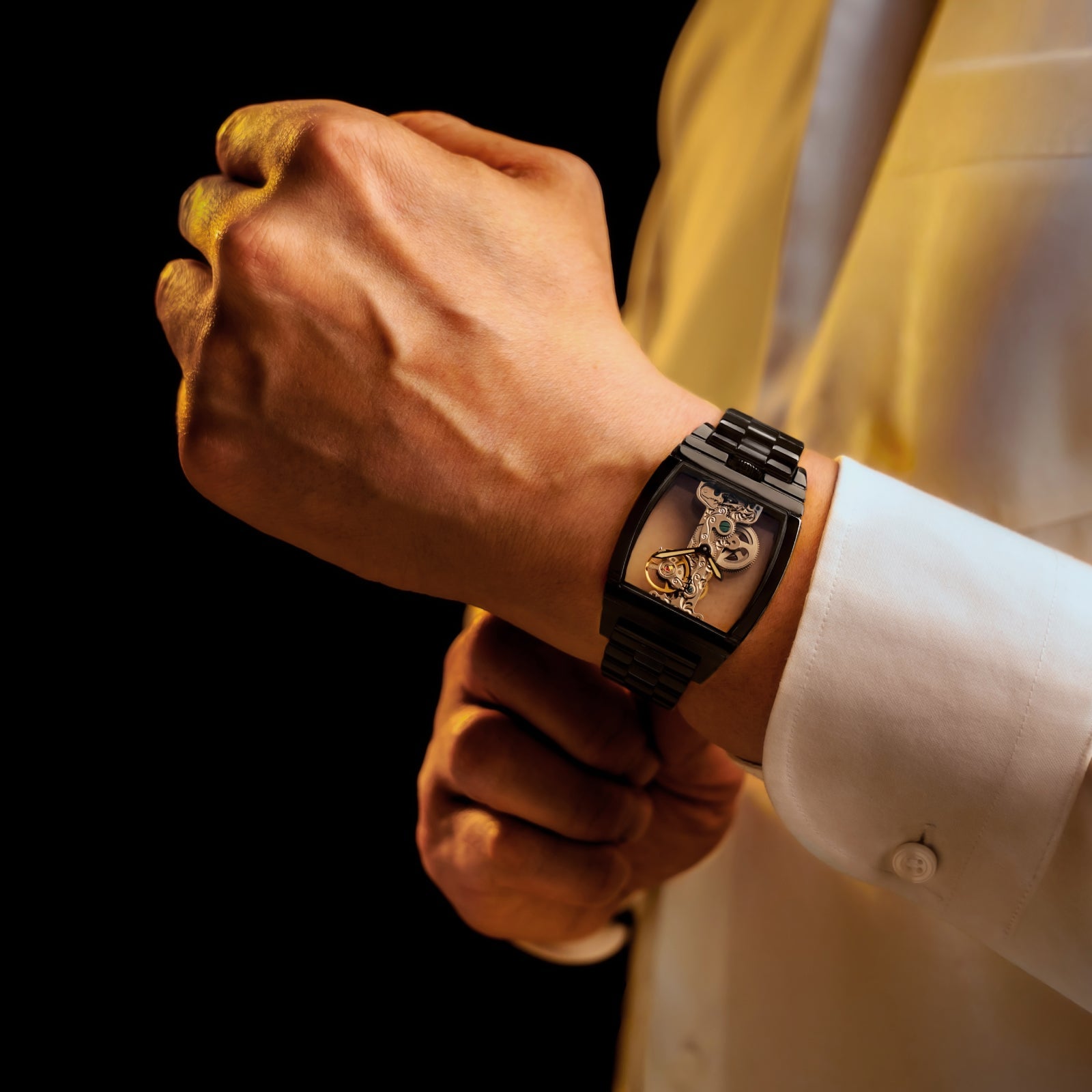 THOMAS EARNSHAW Thomas Earnshaw Discovery Wolver Bridge Mechanical Men's Watch ES-8299-44
