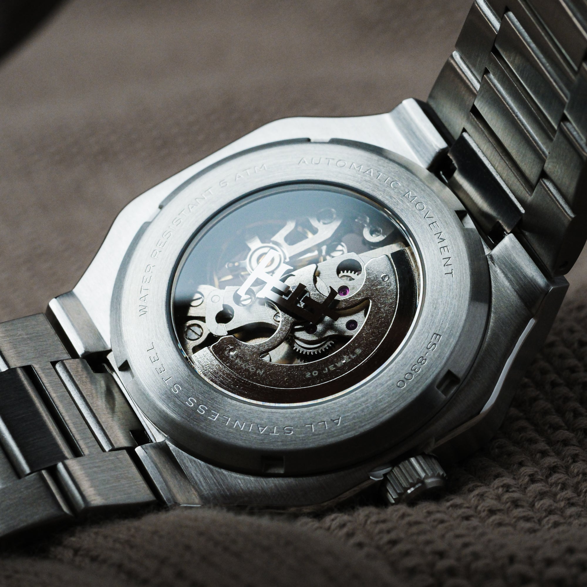 THOMAS EARNSHAW Thomas Earnshaw Discovery Exeter Skeleton Automatic Men's Watch ES-8300-33