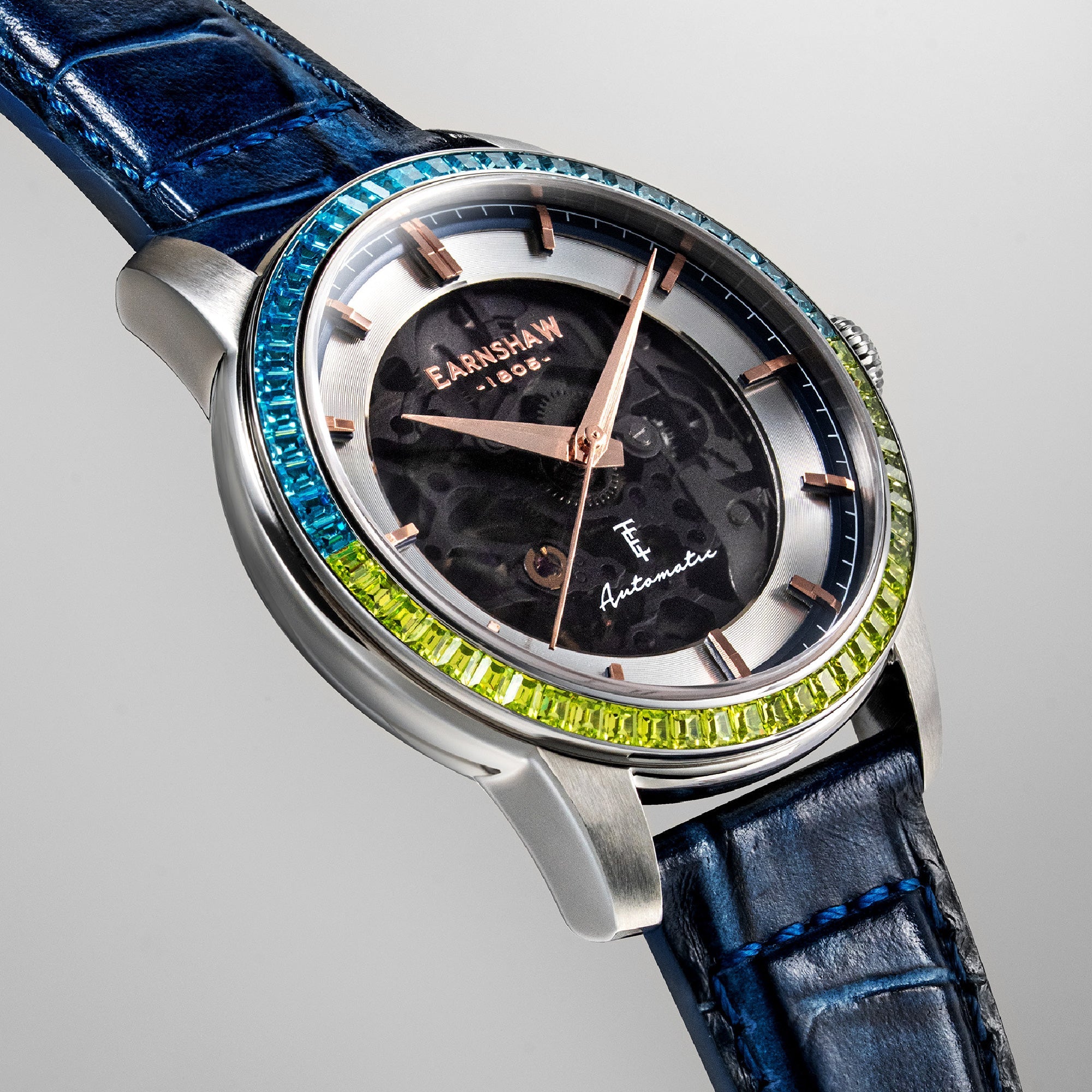 THOMAS EARNSHAW Thomas Earnshaw Celestial Glory Skeleton Automatic Men's Watch ES-8301-03