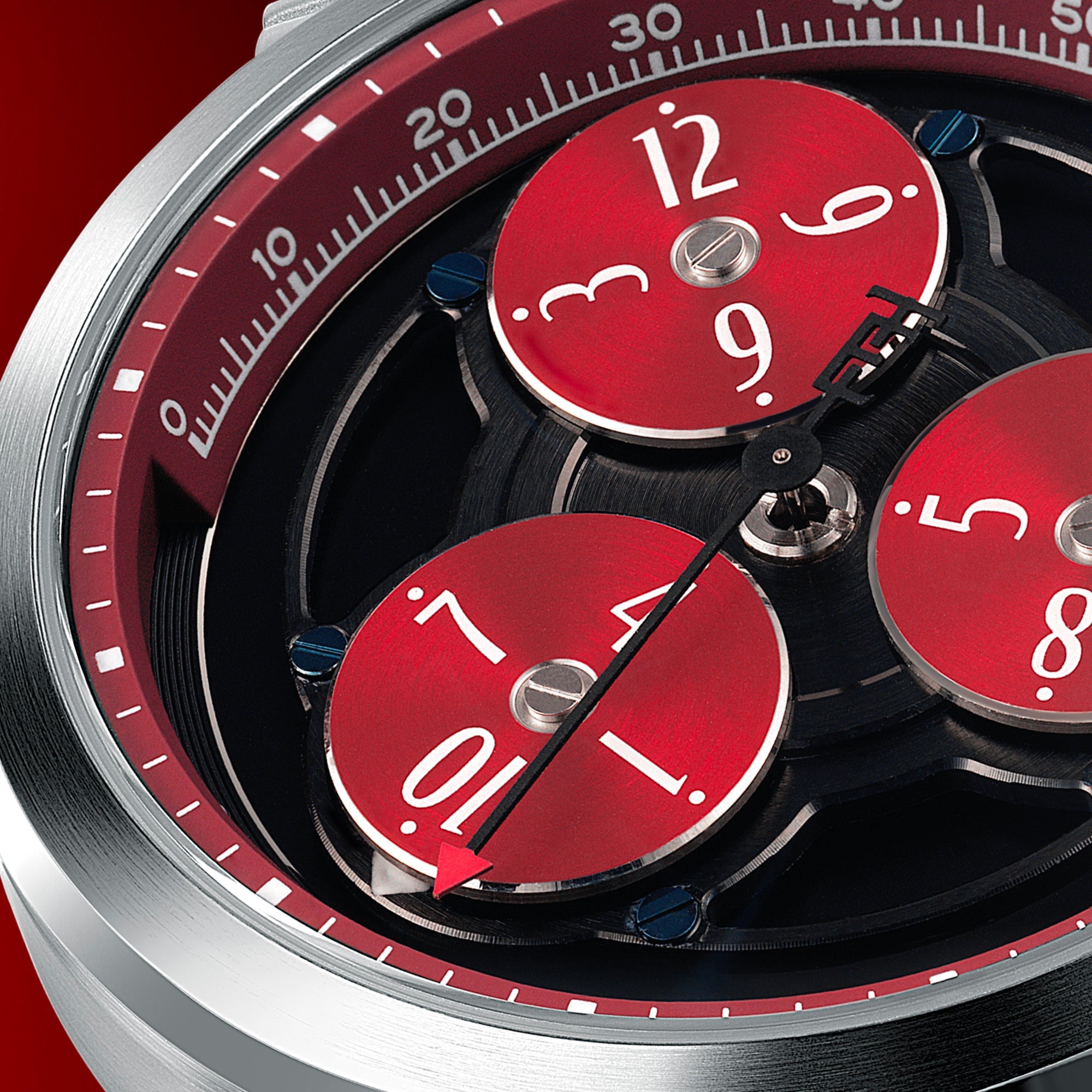 THOMAS EARNSHAW Thomas Earnshaw Engineer Hexham Trisect Automatic Limited Edition Jet Green Men's Watch ES-8304-33