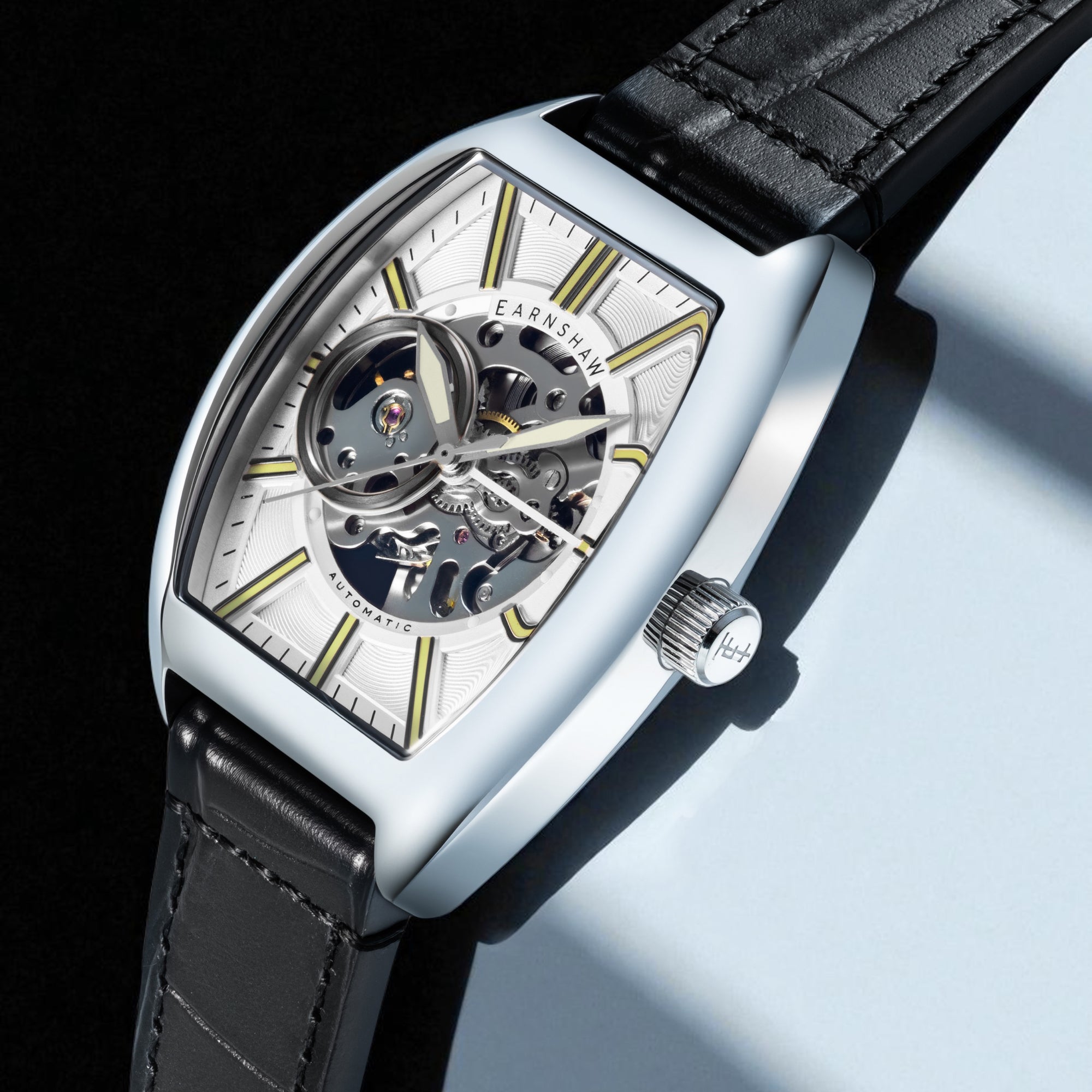 THOMAS EARNSHAW Thomas Earnshaw Heritage Beauchamp Skeleton Automatic Men's Watch ES-8310-11