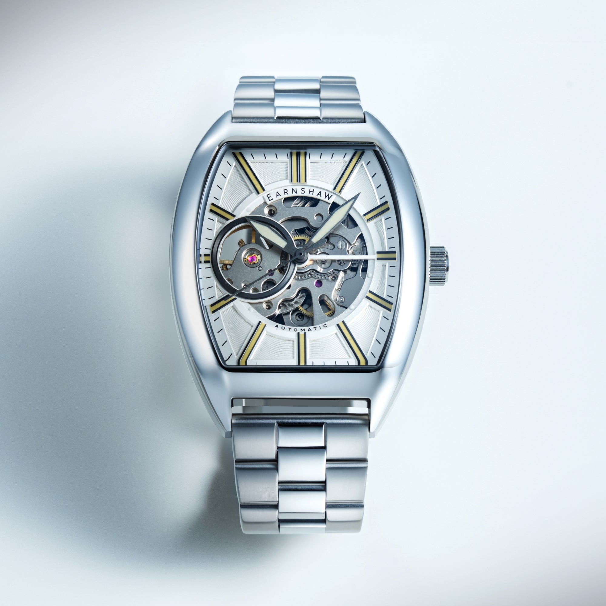 THOMAS EARNSHAW Thomas Earnshaw Heritage Beauchamp Skeleton Automatic Men's Watch ES-8310-11