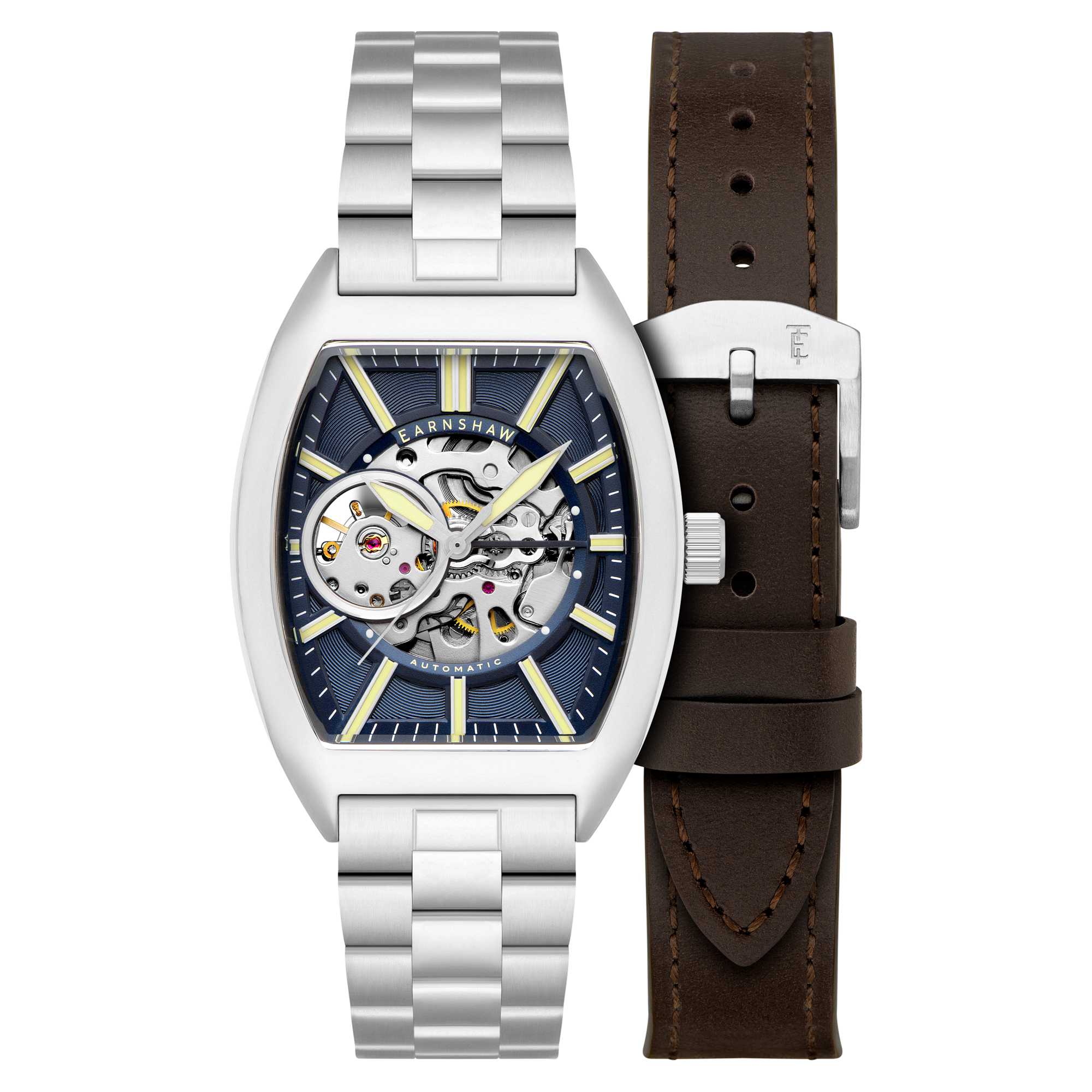 THOMAS EARNSHAW Thomas Earnshaw Heritage Beauchamp Skeleton Automatic Men's Watch ES-8310-22