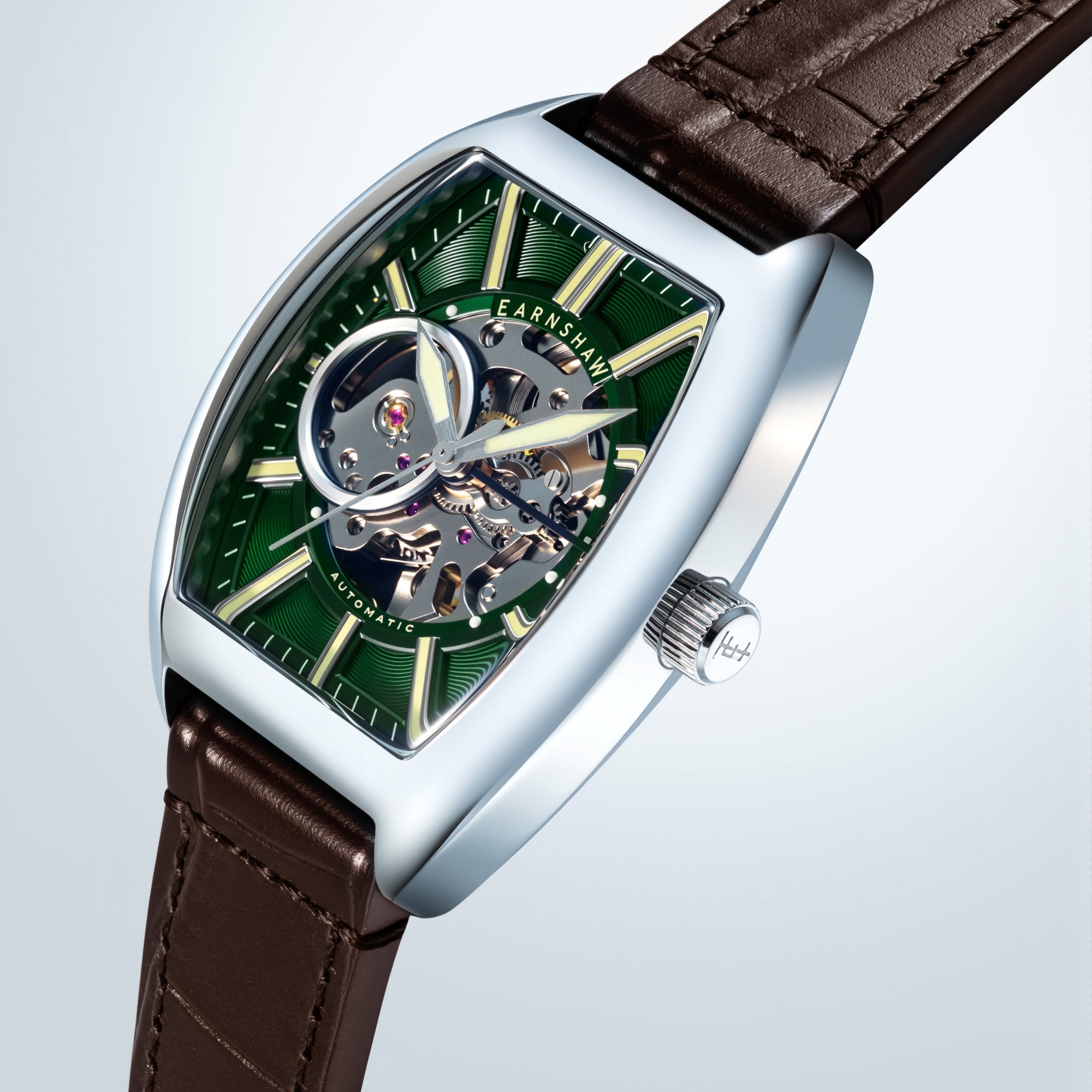 THOMAS EARNSHAW Thomas Earnshaw Heritage Beauchamp Skeleton Automatic Men's Watch ES-8310-33