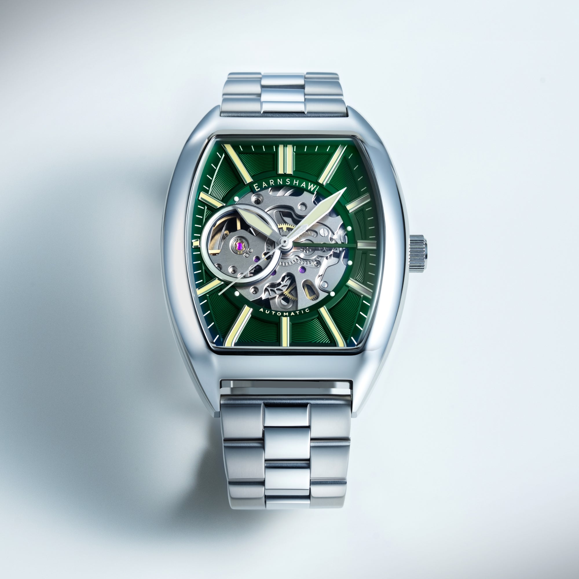 THOMAS EARNSHAW Thomas Earnshaw Heritage Beauchamp Skeleton Automatic Men's Watch ES-8310-33