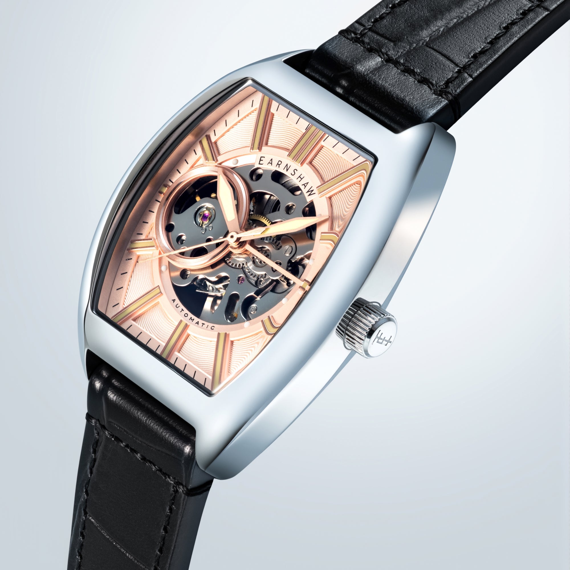 THOMAS EARNSHAW Thomas Earnshaw Heritage Beauchamp Skeleton Automatic Men's Watch ES-8310-44