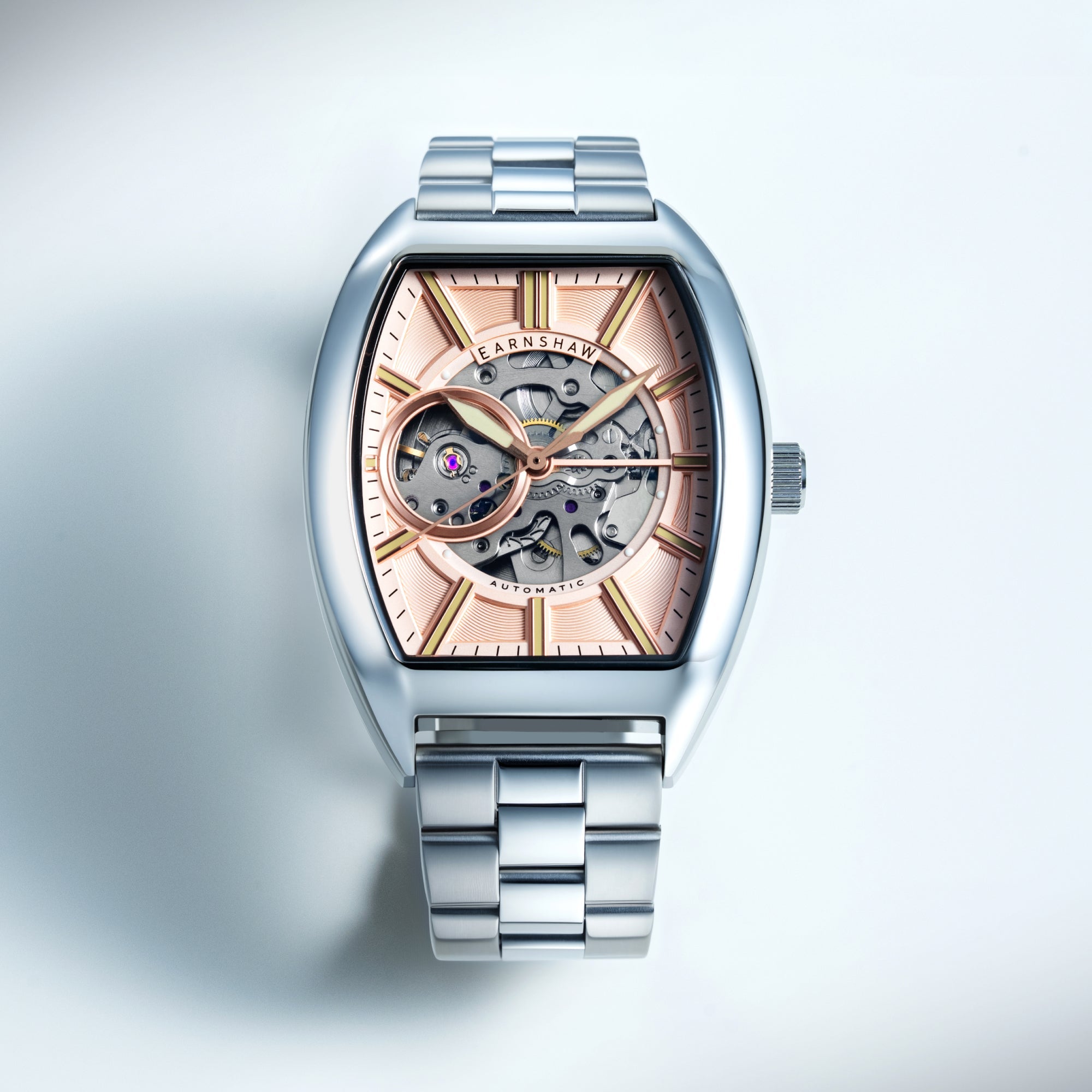 THOMAS EARNSHAW Thomas Earnshaw Heritage Beauchamp Skeleton Automatic Men's Watch ES-8310-44