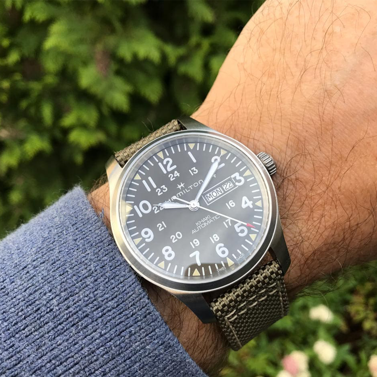 HAMILTON Hamilton Khaki Field Day Date Auto Men's Watch H70535131
