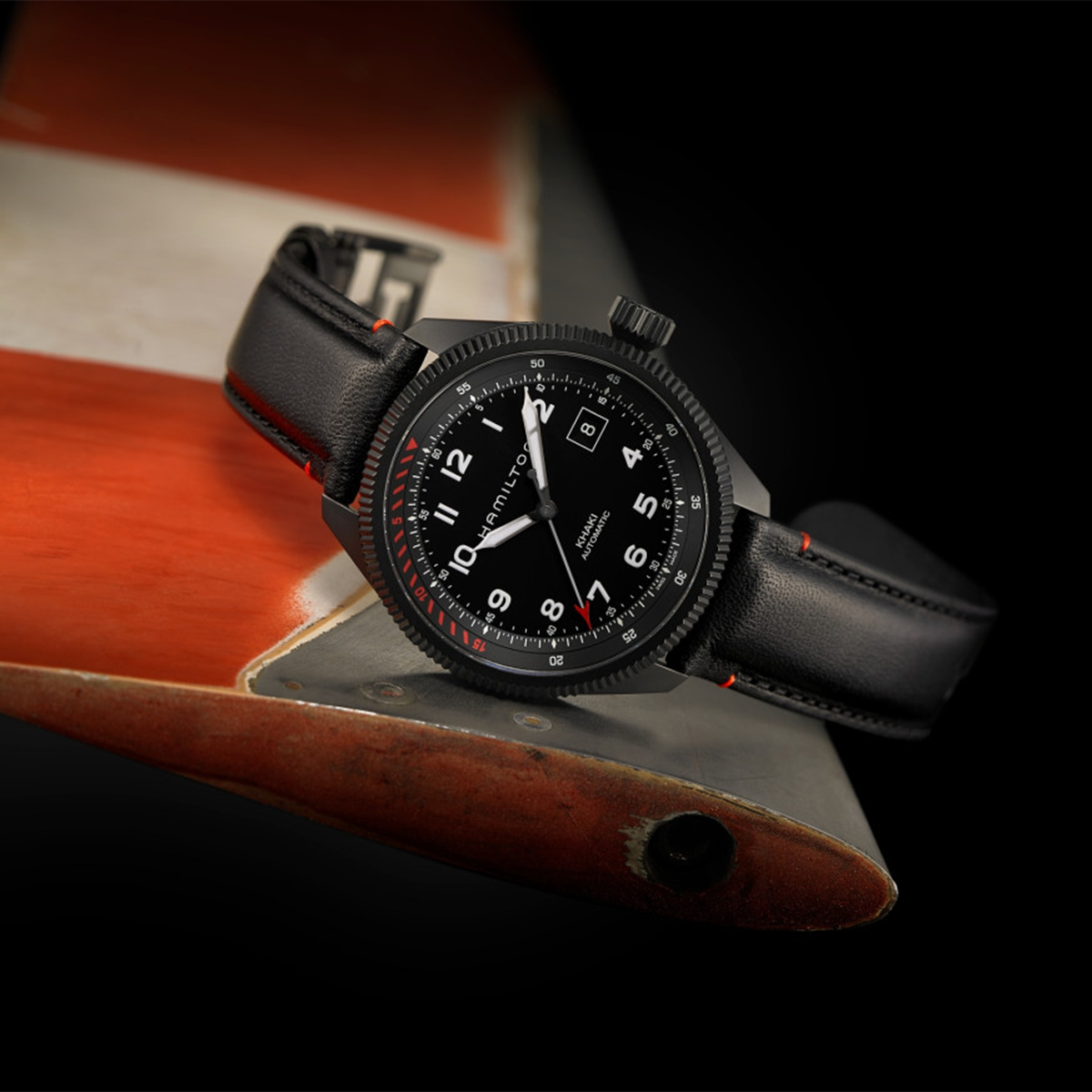HAMILTON Hamilton Khaki Aviation Takeoff Air Zermatt Auto Men's Watch H76695733