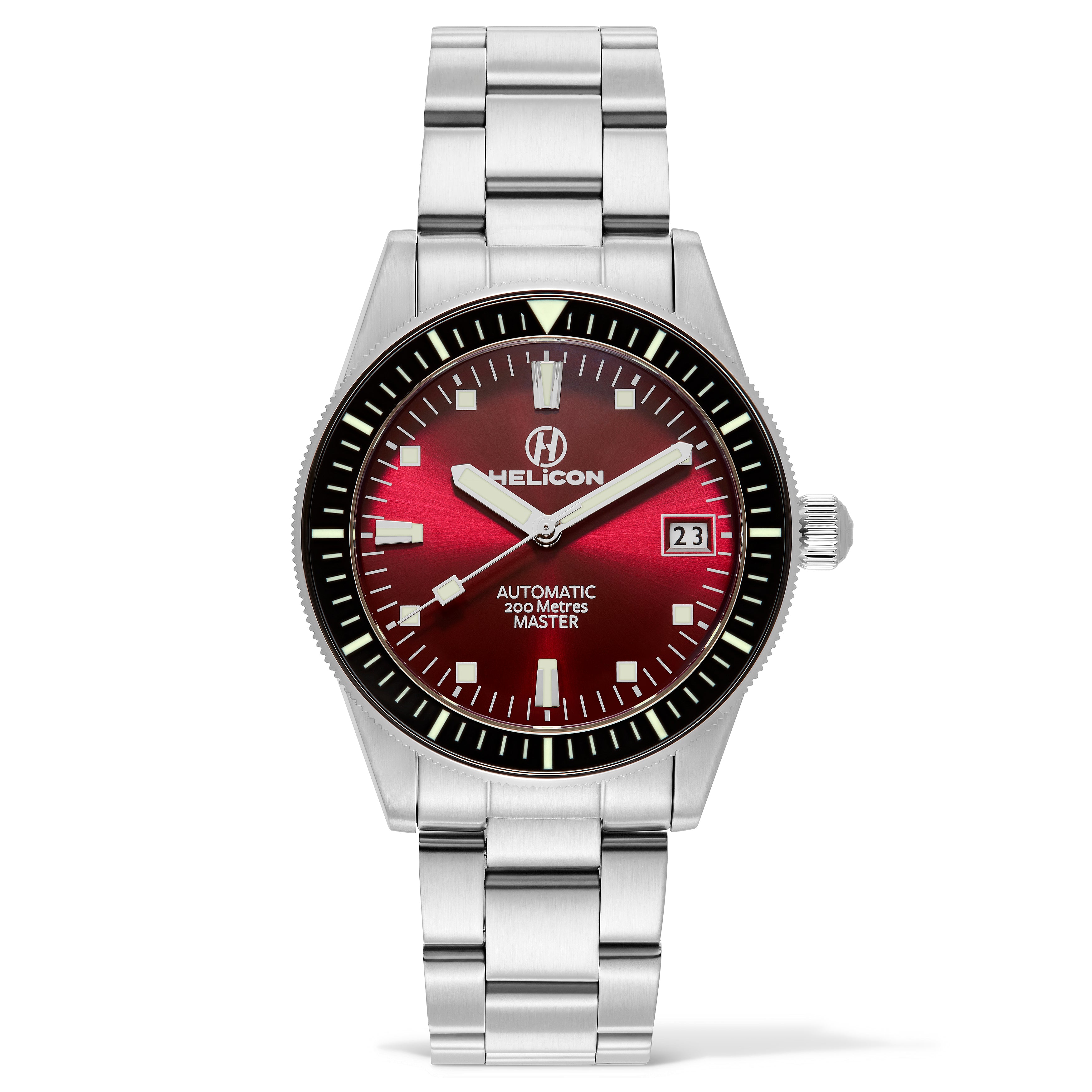 Helicon Helicon Master 62 Dive Watch Claret