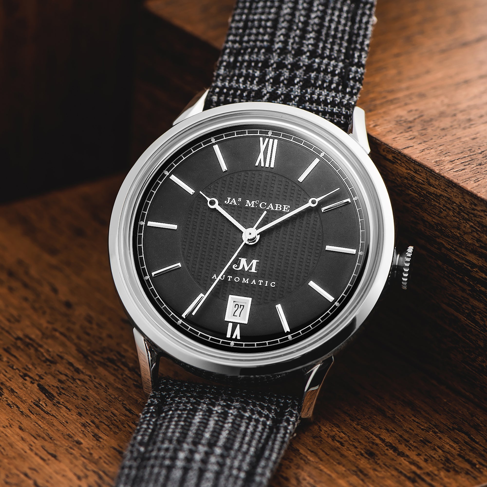 JAMES MCCABE James McCabe Heritage Automatic II Men's Watch JM-1022-05