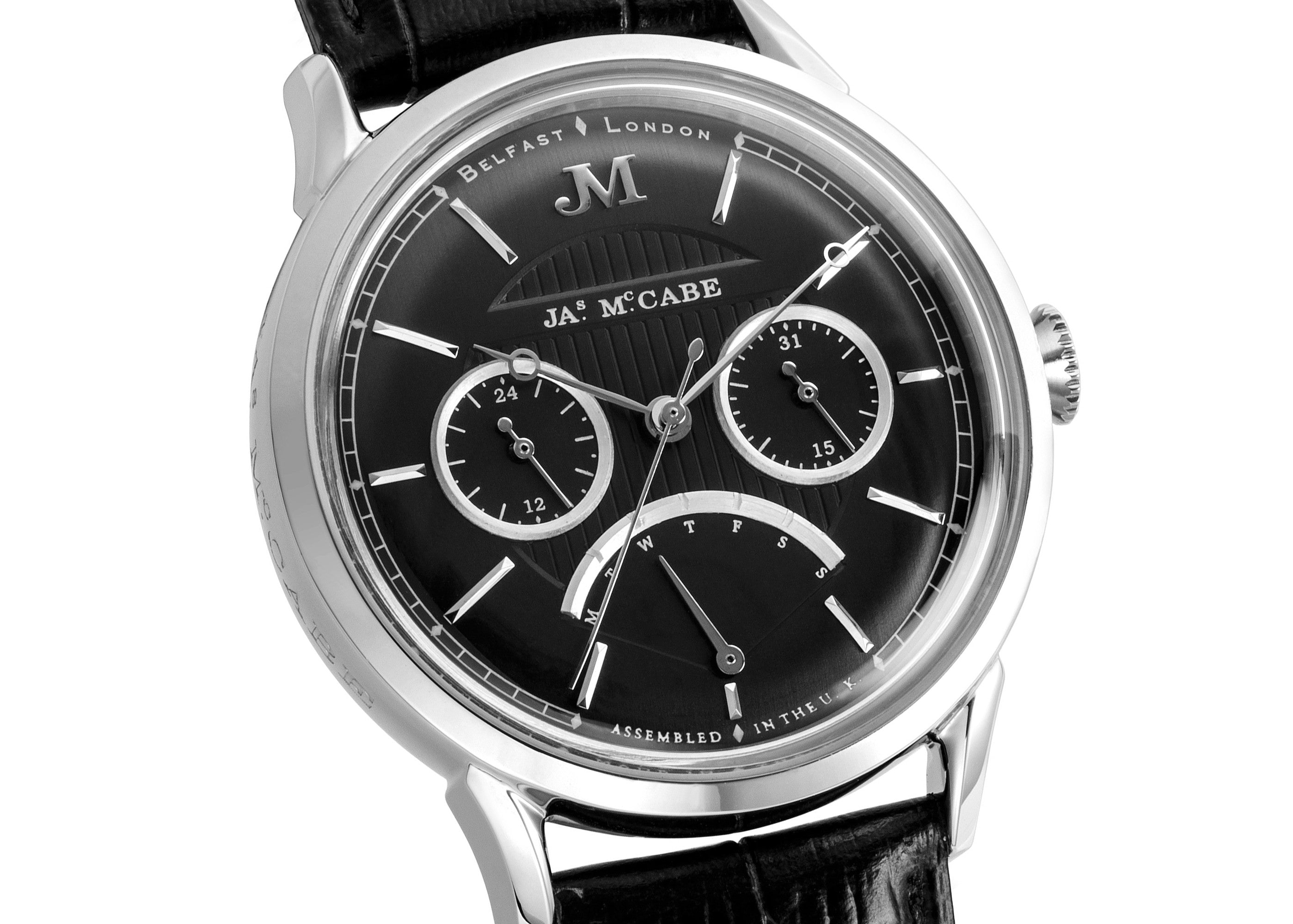 JAMES MCCABE James McCabe Heritage Retrograde II Men's Watch JM-1026-01
