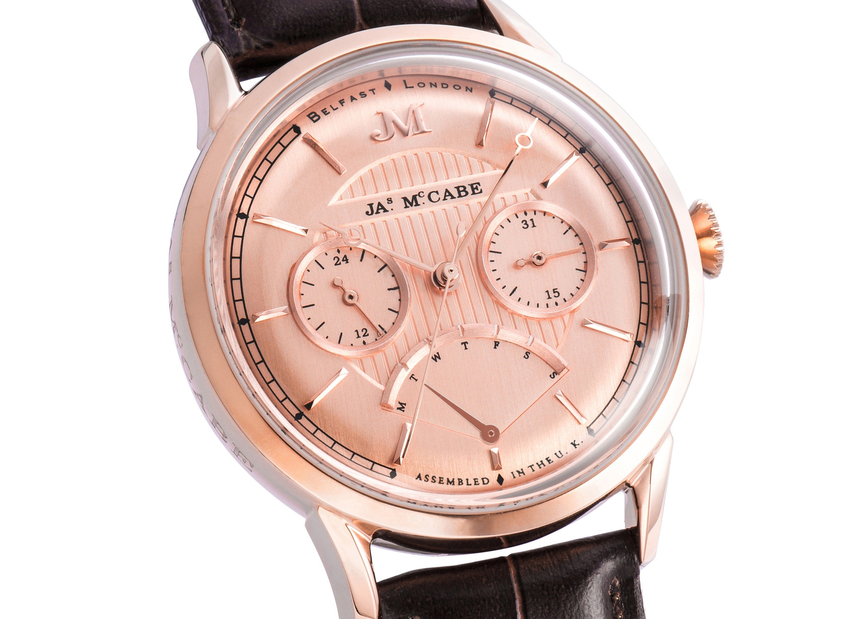 JAMES MCCABE James McCabe Heritage Retrograde II Men's Watch JM-1026-05