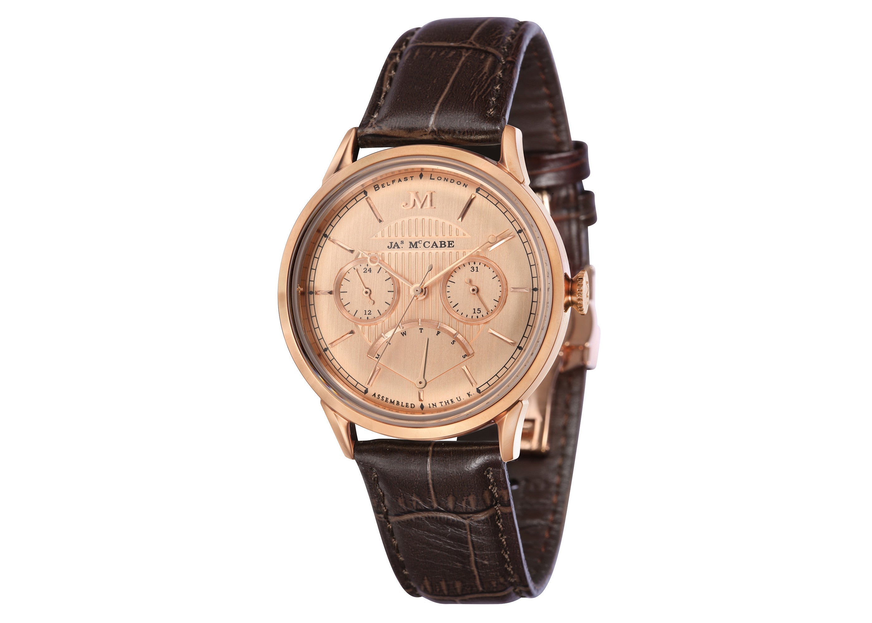 HERITAGE RETROGRADE II James McCabe Heritage Retrograde II Men's Watch JM-1026-05