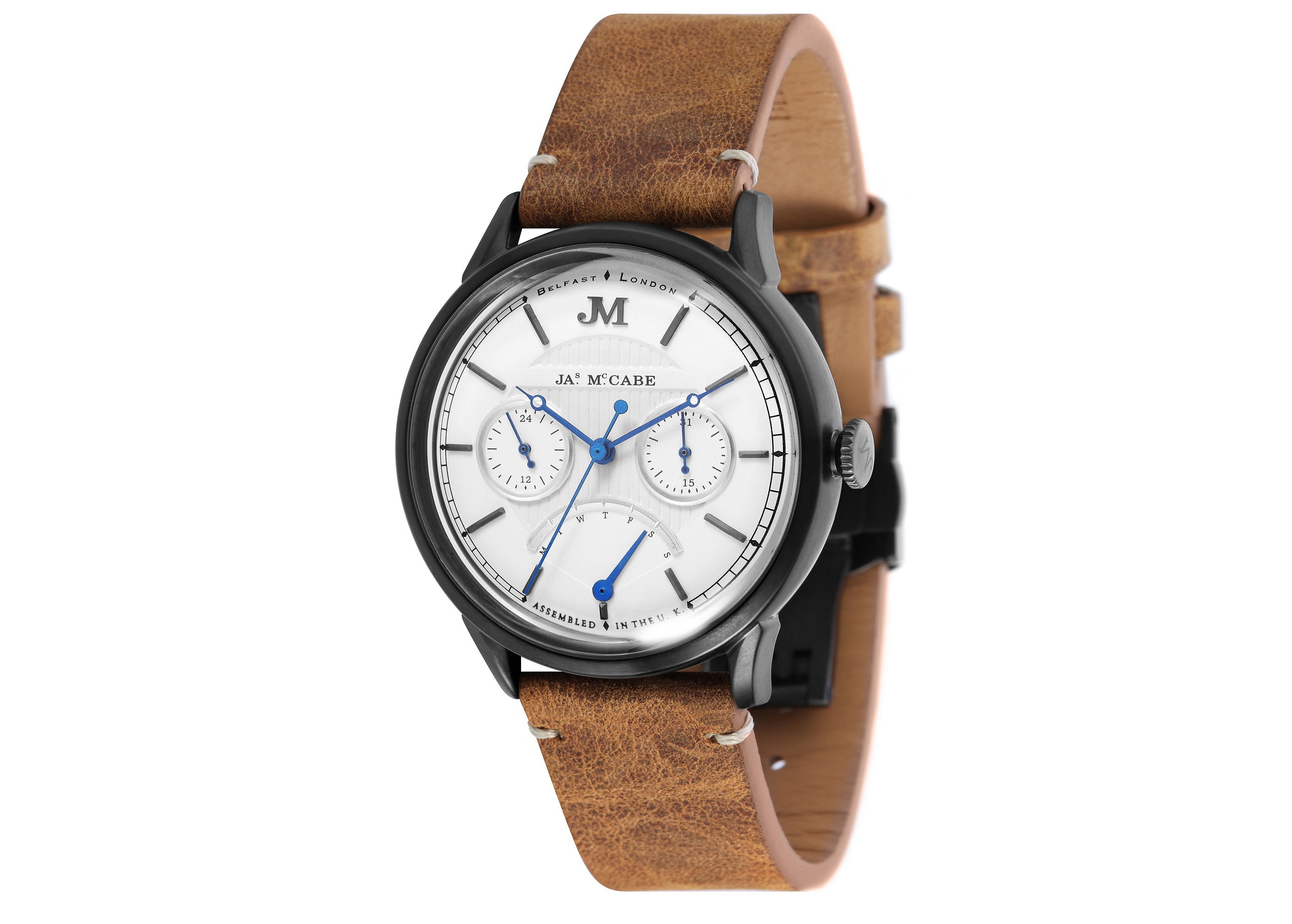 JAMES MCCABE James McCabe Heritage Retrograde II Men's Watch JM-1026-06