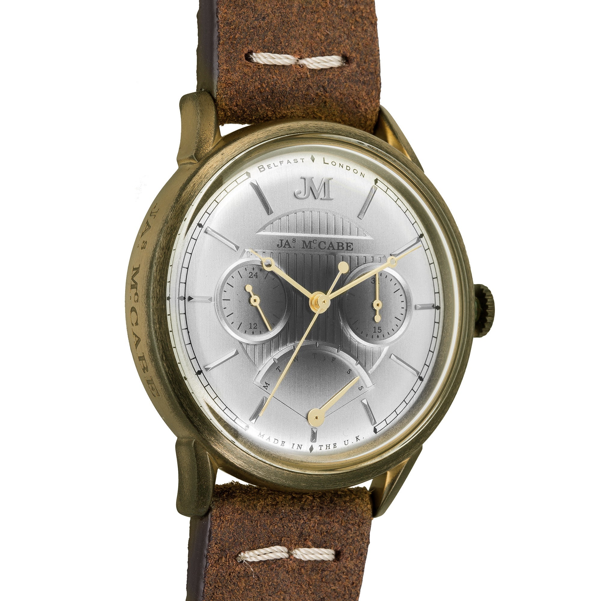 JAMES MCCABE James McCabe Heritage Retrograde II Men's Watch JM-1026-08