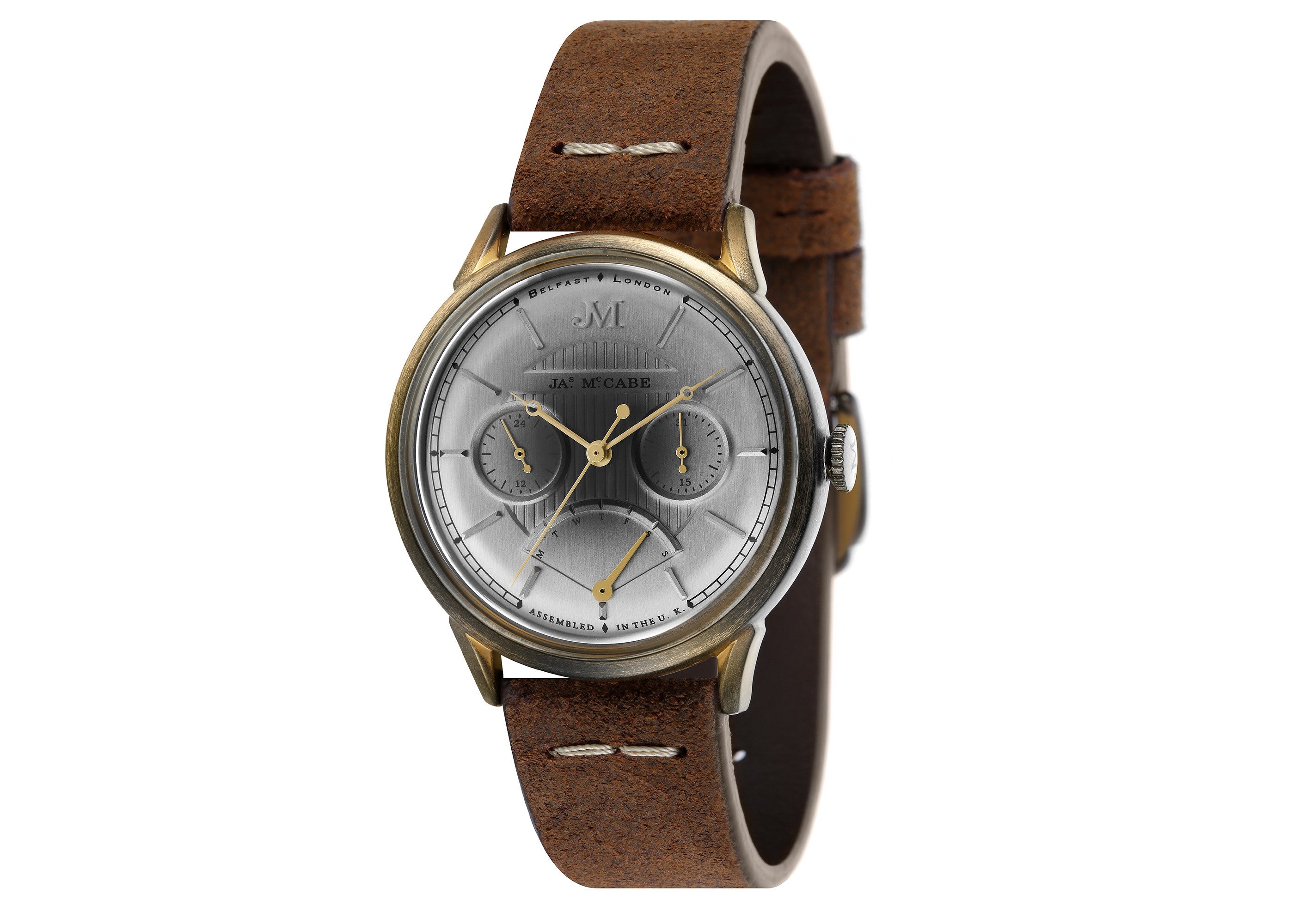 JAMES MCCABE James McCabe Heritage Retrograde II Men's Watch JM-1026-08