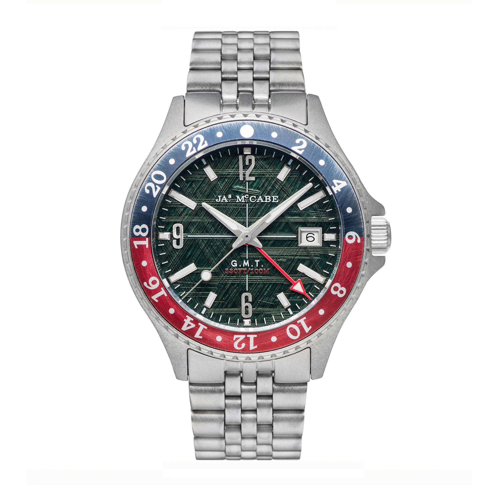 Baja GMT James McCabe Baja GMT Gravel Blue Men's Watch JM-1036-11