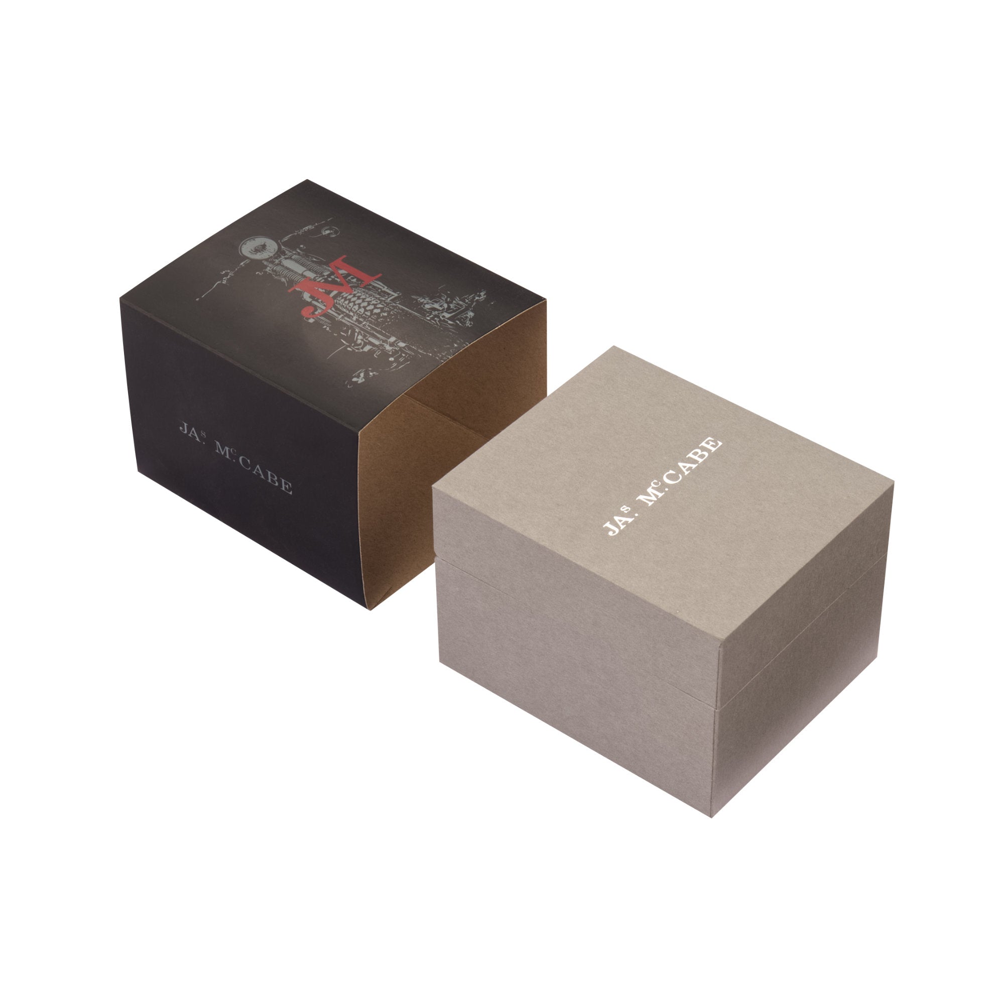 JAMES MCCABE James McCabe Midnight Black Bobber Automatic Men's Watch JM-1050-11