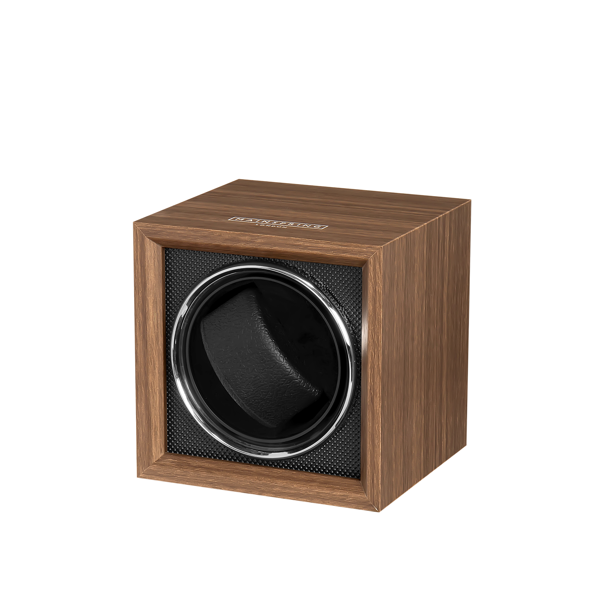 MAINSPRING Mainspring Mahogany Oxford Guardian 1 Slot Watch Winder MS-WIN-OXF1-01