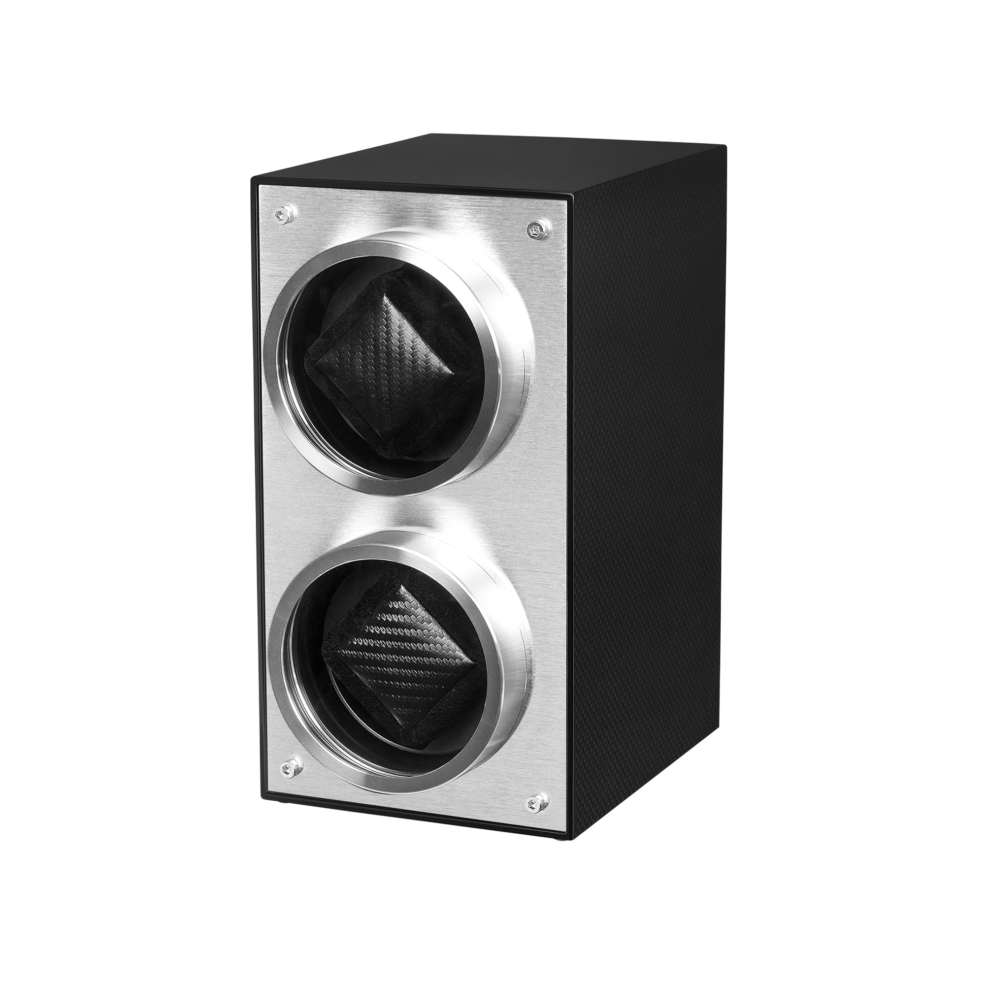 MAINSPRING Mainspring Raceday Flemington 2-Slot Watch Winder Asphalt Black MS-WIN-RAC2-02
