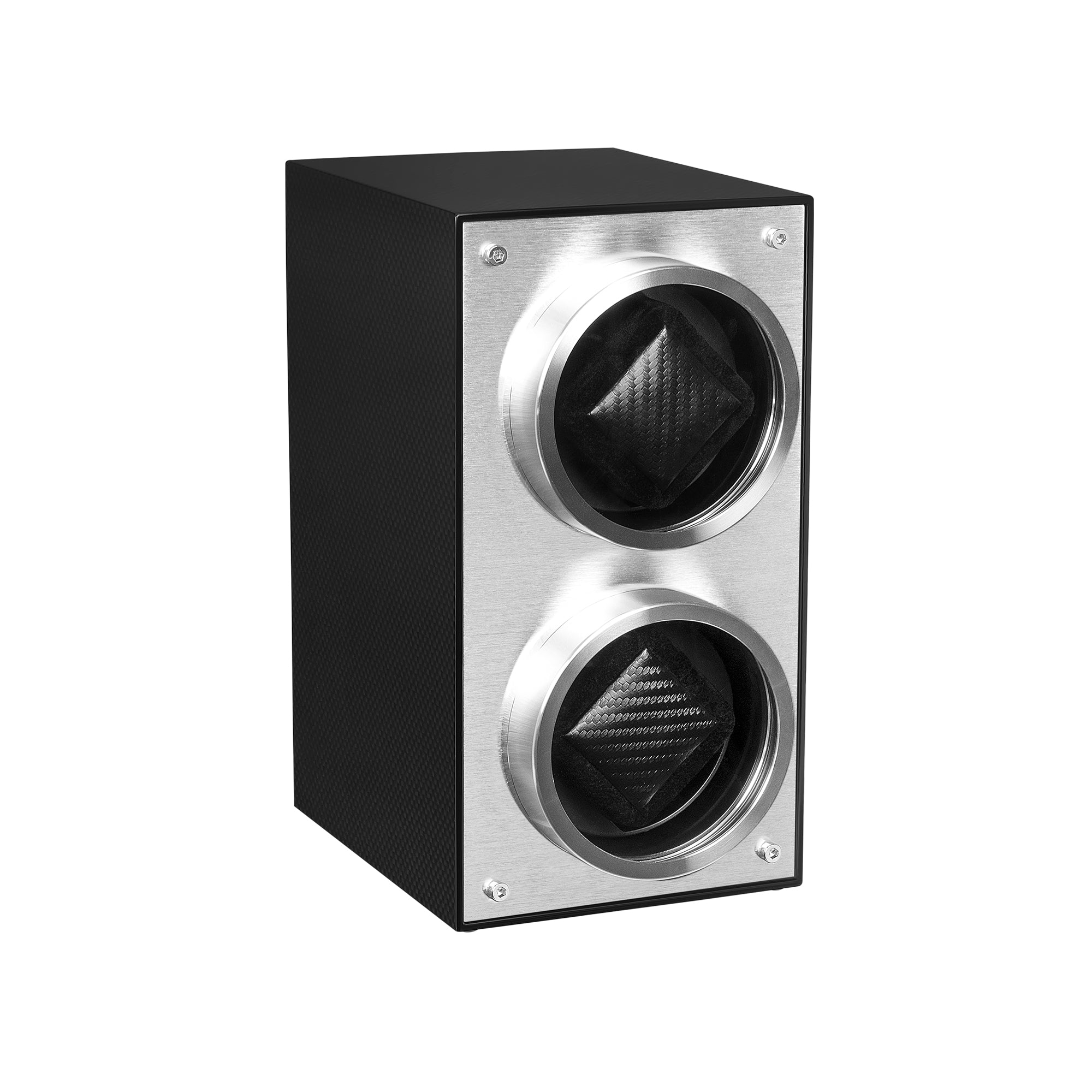 MAINSPRING Mainspring Raceday Flemington 2-Slot Watch Winder Asphalt Black MS-WIN-RAC2-02