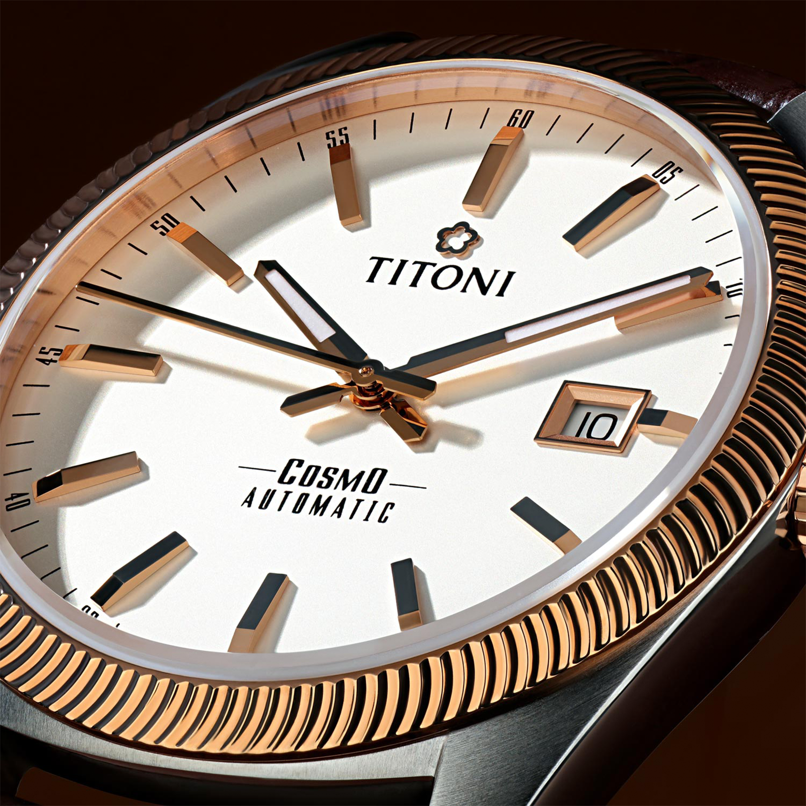 TITONI Titoni Cosmo Swiss Automatic Watch 878 Srg-st-606