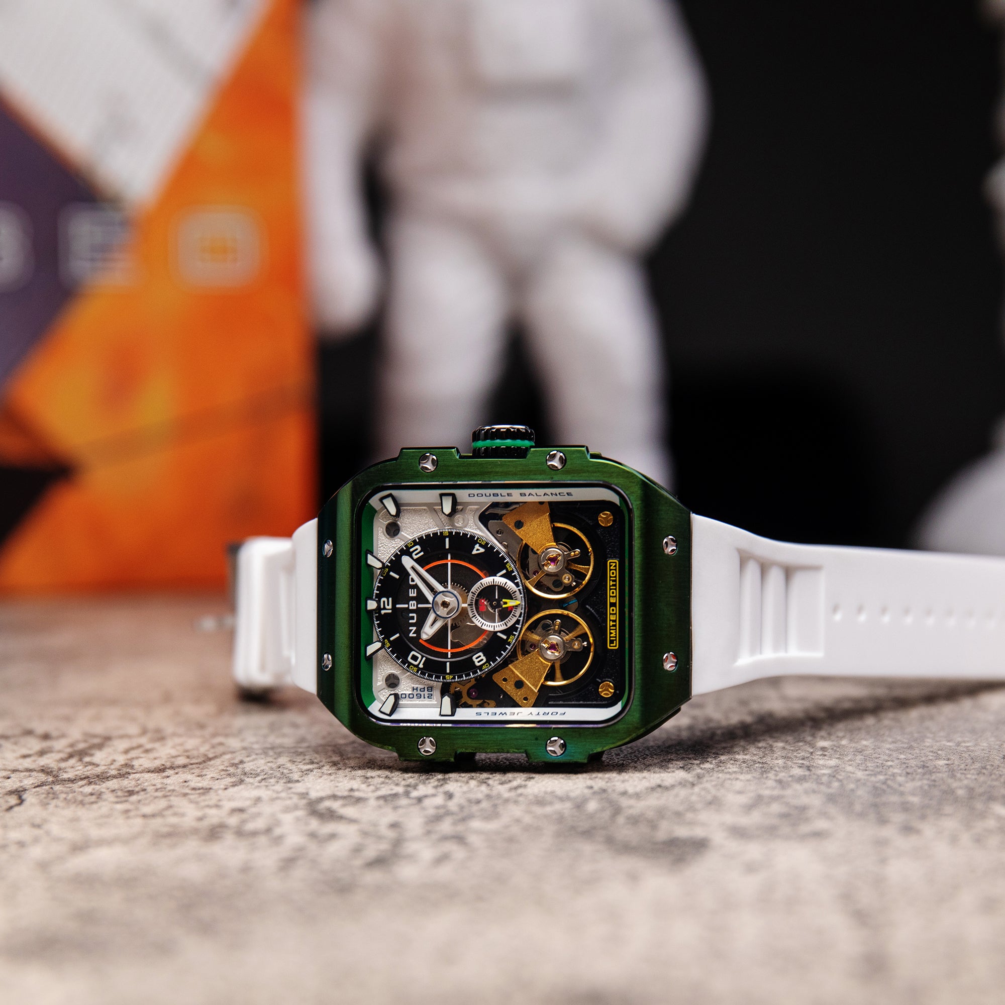 Nubeo Nubeo Maven Automatic Limited Edition Industry Green Men's Watch NB-6077-06