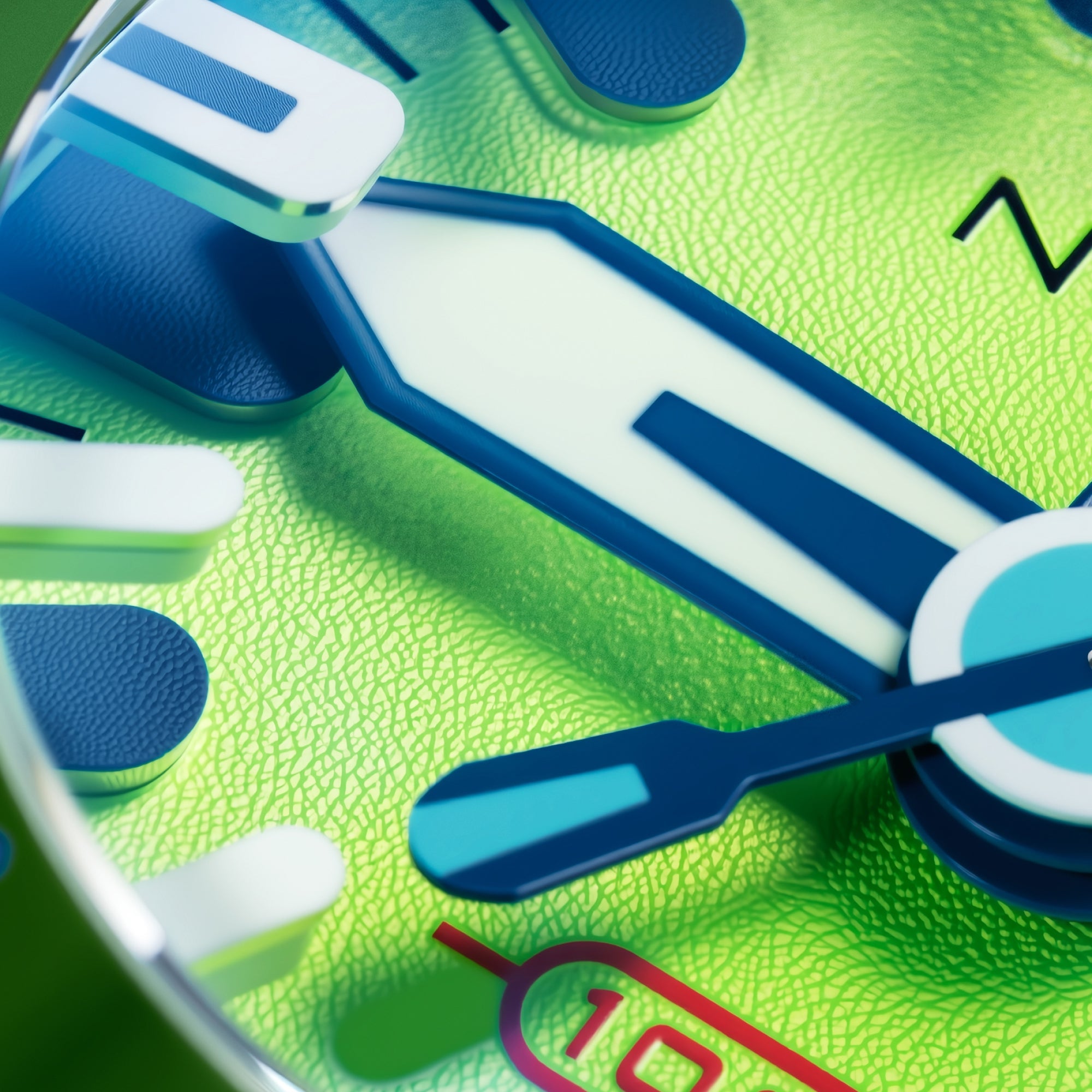 NUBEO Nubeo Aluminaut Automatic Limited Edition Electric Green Men's Watch NB-6115-33