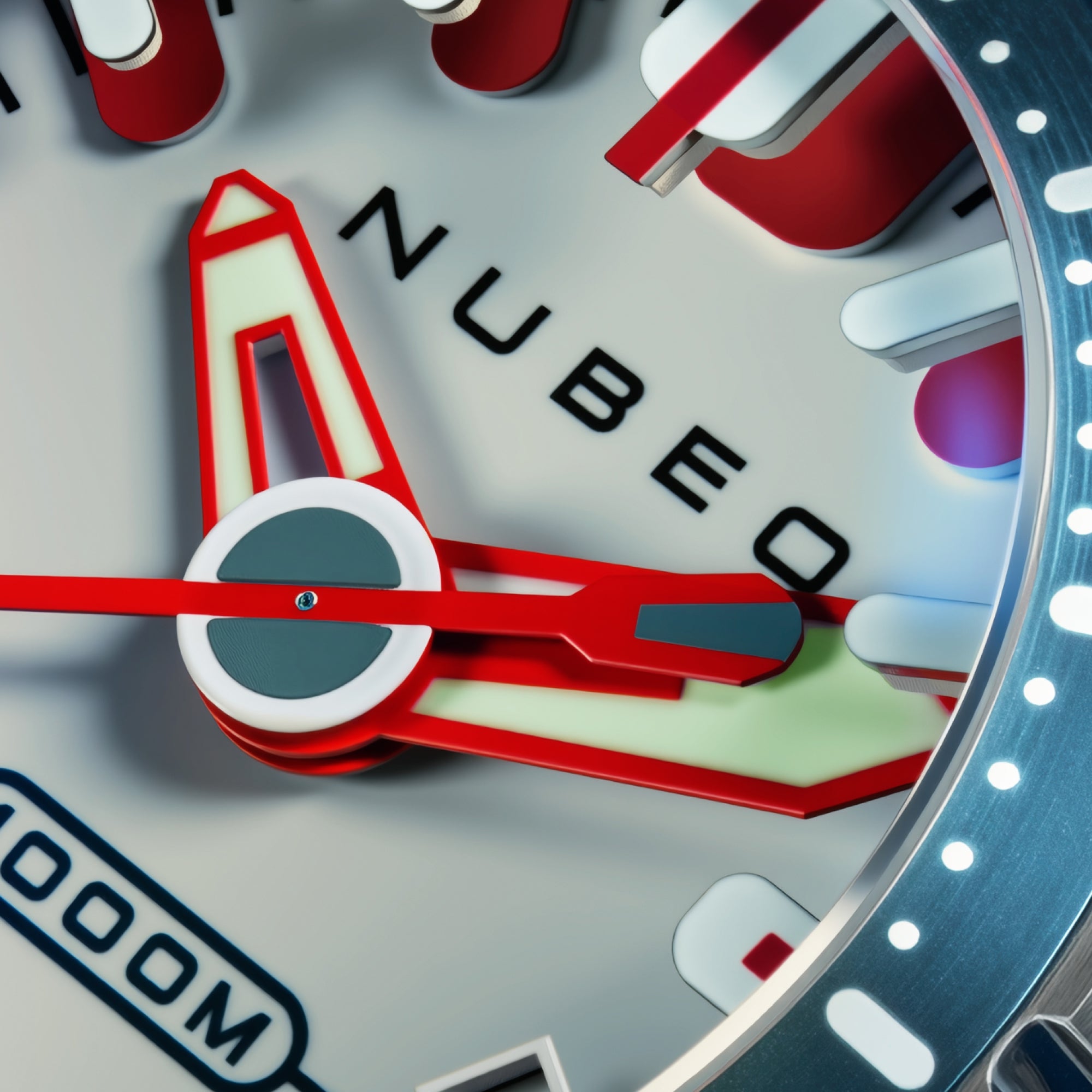 NUBEO Nubeo Aluminaut Automatic Limited Edition Lume Grey Men's Watch NB-6115-77