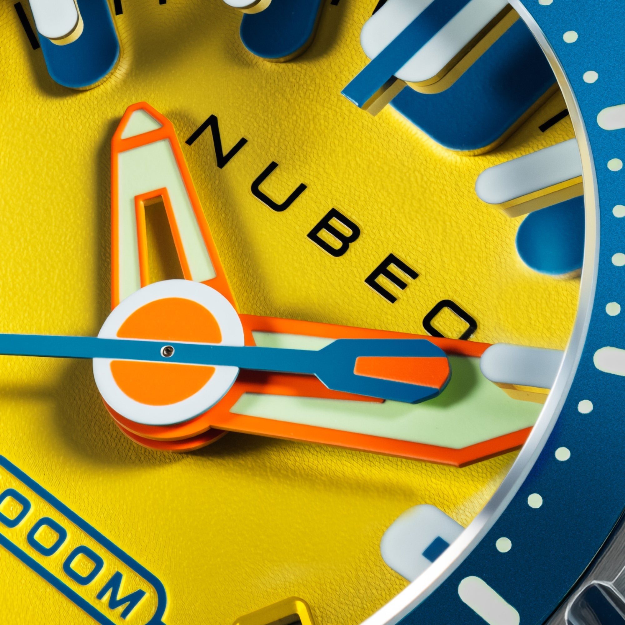 NUBEO Nubeo Aluminaut Automatic Limited Edition Vibrant Yellow Men's Watch NB-6115-88