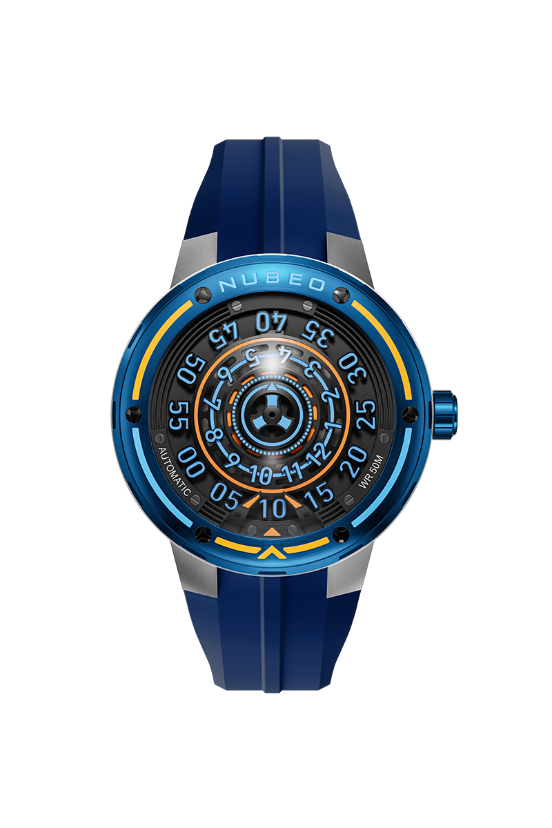 NUBEO Nubeo Orbiter Automatic Limited Edition Lunar Lagoon Men's Watch NB-6117-01