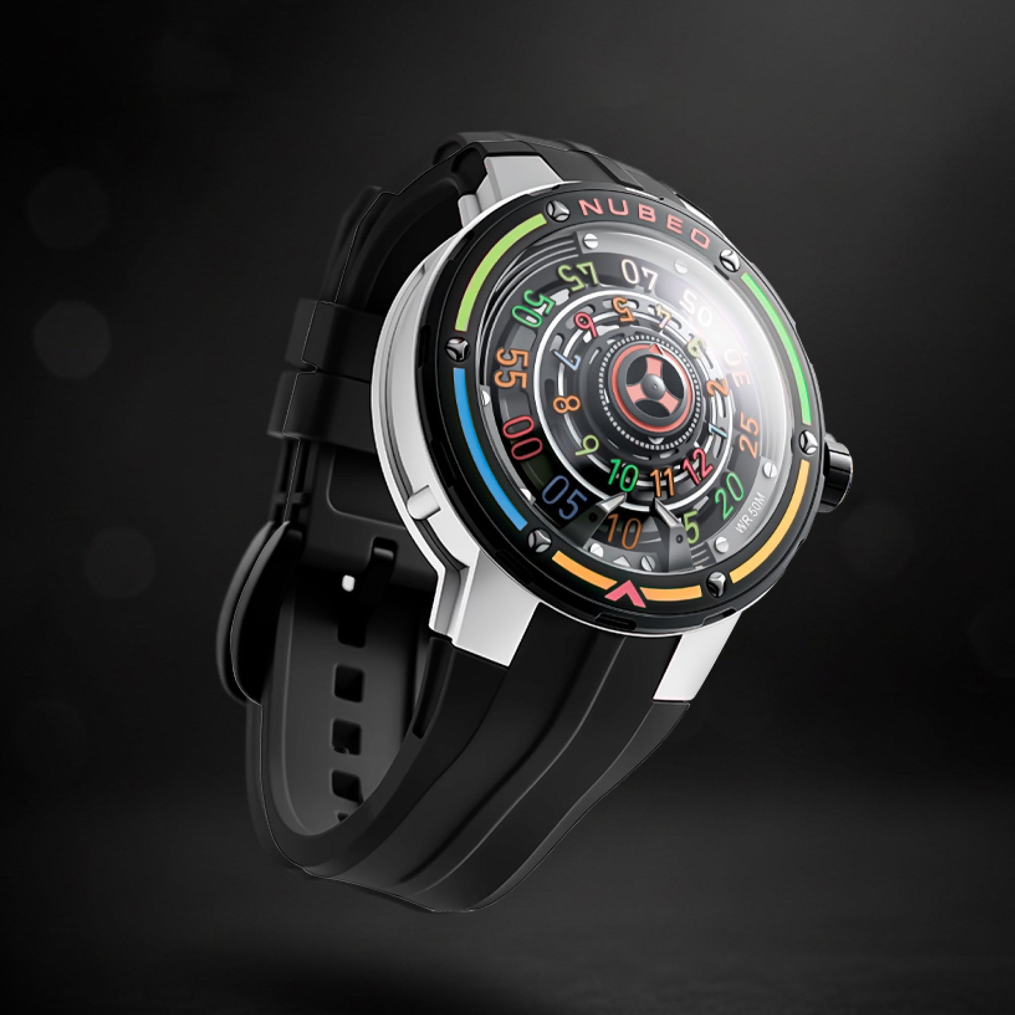 NUBEO Nubeo Orbiter Automatic Limited Edition Celestial Abyss Men's Watch NB-6117-03