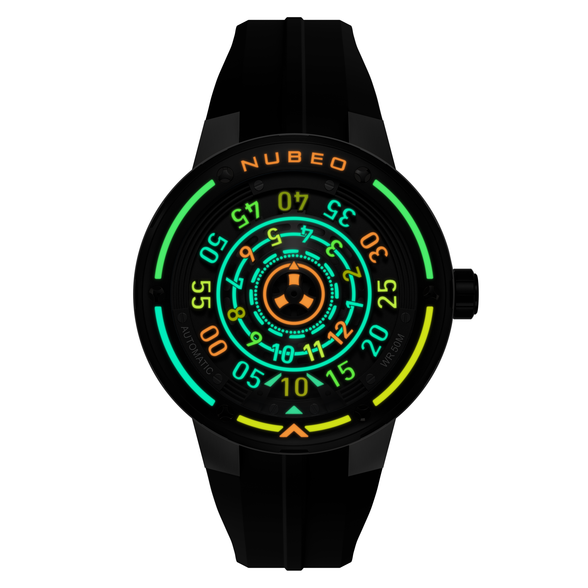 NUBEO Nubeo Orbiter Automatic Limited Edition Celestial Abyss Men's Watch NB-6117-03